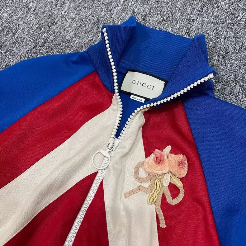 Gucci Gucci Three-color zipper jacket 2505-Nextarrow Size L / US 10 / IT 46 - 2 Thumbnail