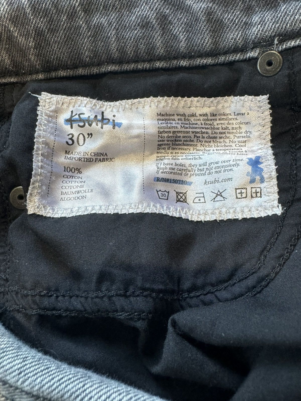 Ksubi ksubi size 30 Size US 30 / EU 46 - 3 Thumbnail