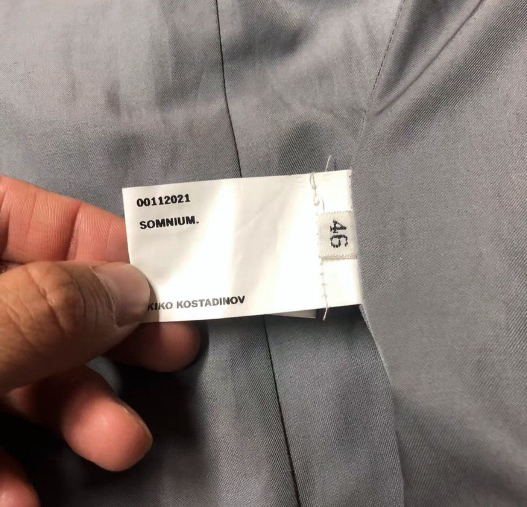 Kiko Kostadinov Harkman 21fw Suit Jacket