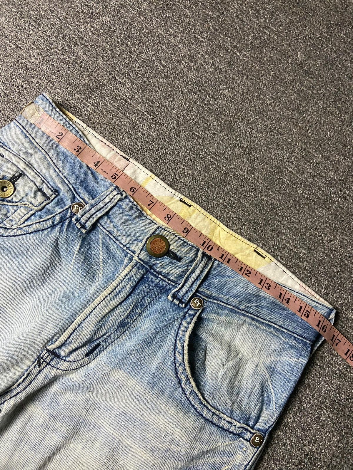 Edwin Edwin Blue Trip Distressed Denim Ripped Jeans (152) Size US 32 / EU 48 - 10 Thumbnail