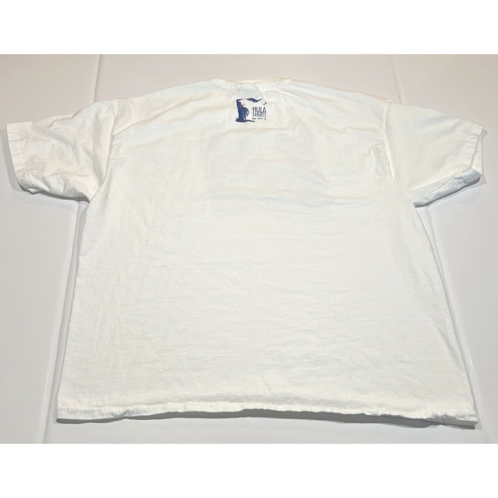 Hanes VINTAGE Hanalei Moon Hanes T Shirt Men 2XL White Blue Sunset Hula Graphic Tee Short Sleeve Unisex 1990s Sportswear/Beach Size US XXL / EU 58 / 5 - 7 Thumbnail