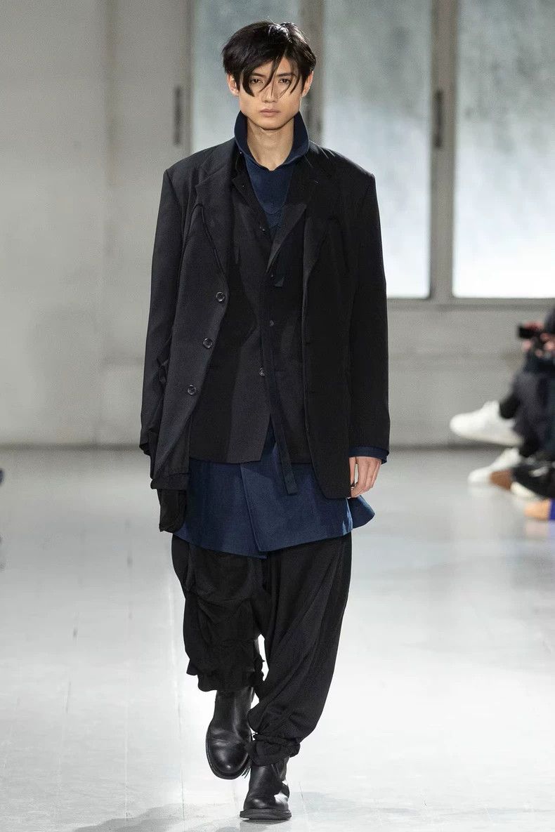 Yohji Yamamoto Yohji Yamamoto 23AW Ribbon Show Jacket 2503-Nextarrow Size US XL / EU 56 / 4 - 2 Thumbnail