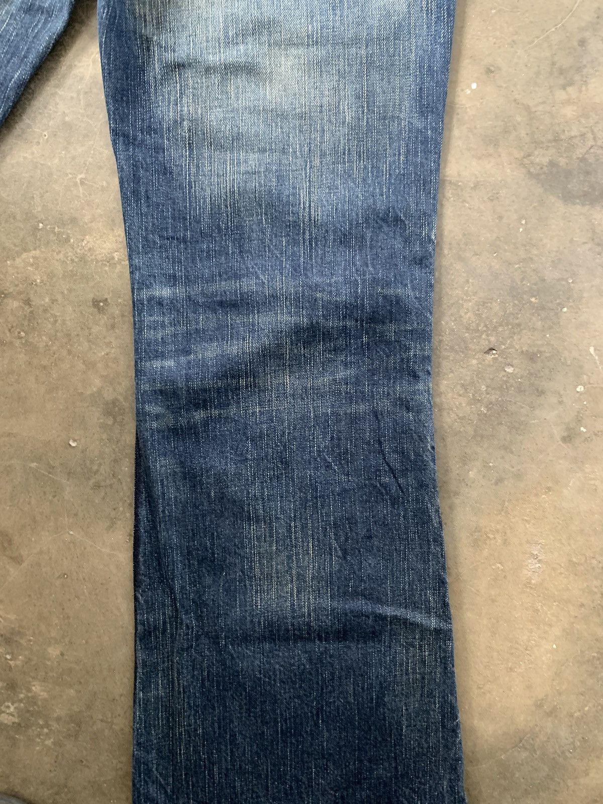 Tornado Mart Super Flare Jeans Mud Rusty Japan Brappers Bush Pant Jeans Size 31" - 13 Thumbnail