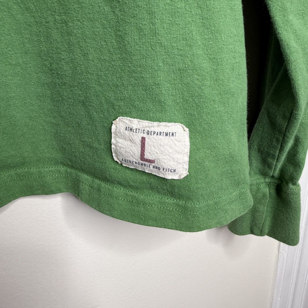 Abercrombie & Fitch Y2K Abercrombie & Fitch long sleeve shirt shirt Large Green Size US L / EU 52-54 / 3 - 3 Thumbnail