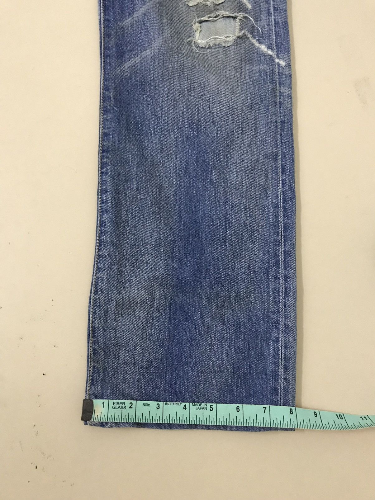 Levi's × Levi's Vintage Clothing × Vintage Vintage Levis 501 Distressed Patched Denim Pants Size US 32 / EU 48 - 17 Thumbnail