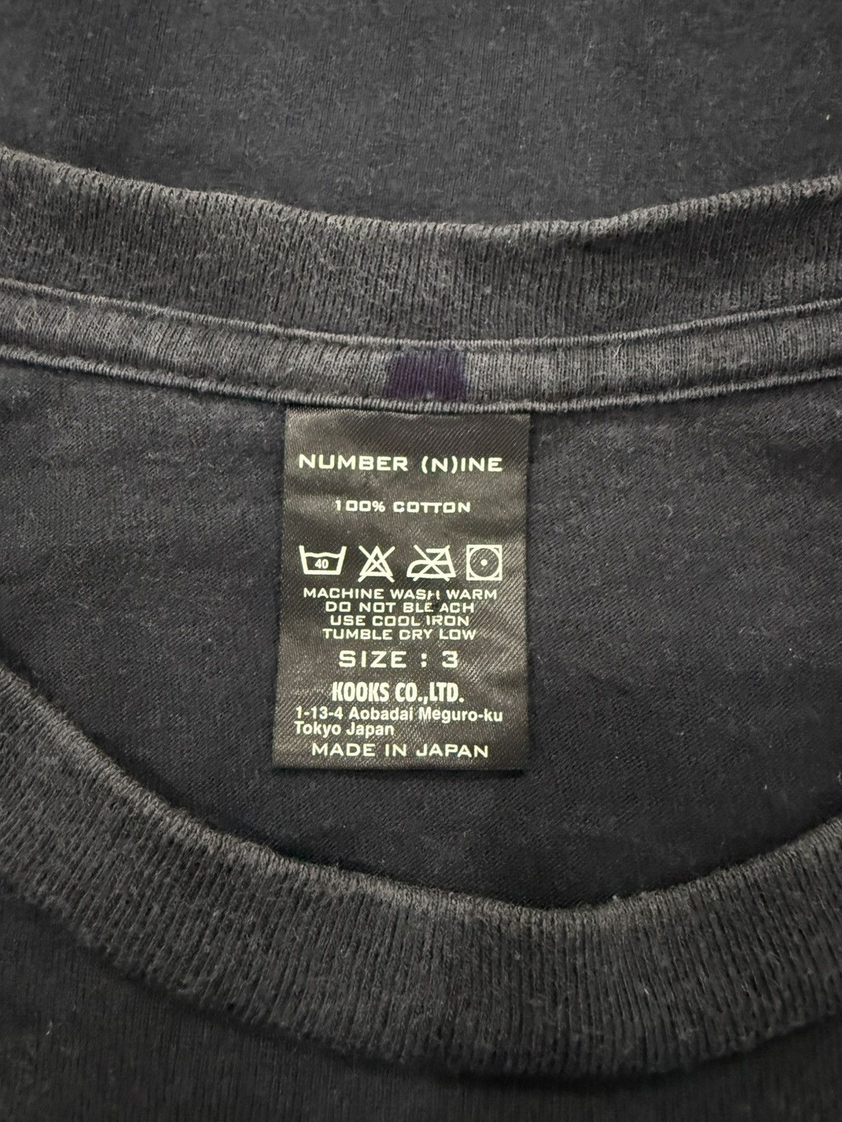 Number (N)ine Number nine rolling stones tee Size US M / EU 48-50 / 2 - 5 Thumbnail