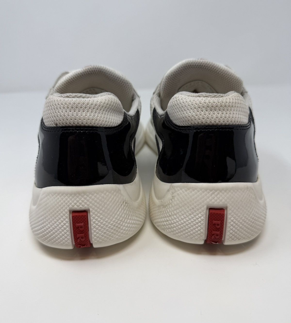 Prada Prada Americas Cup Sneaker White/Black Size US 11.5 / EU 44-45 - 5 Thumbnail