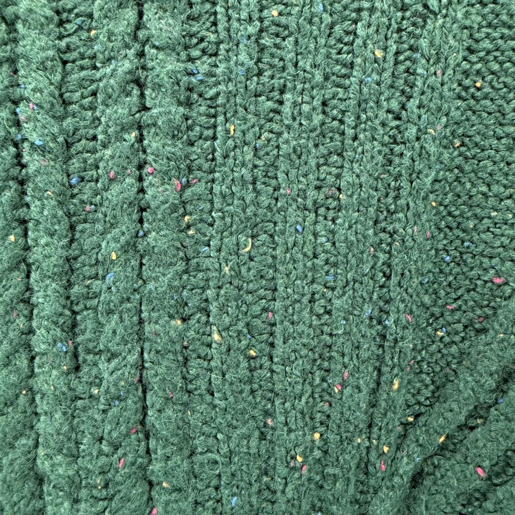 Old Navy Old Navy Sweater XS Green Cable Pullover - Womens Size XS / US 0-2 / IT 36-38 - 3 Thumbnail