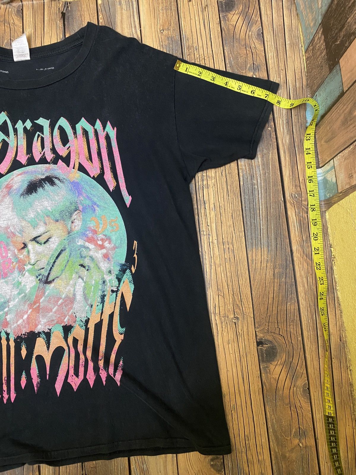 Band Tees × Gildan × Vintage Vintage y2k band g drangon tour 2017 tee Size US M / EU 48-50 / 2 - 7 Thumbnail