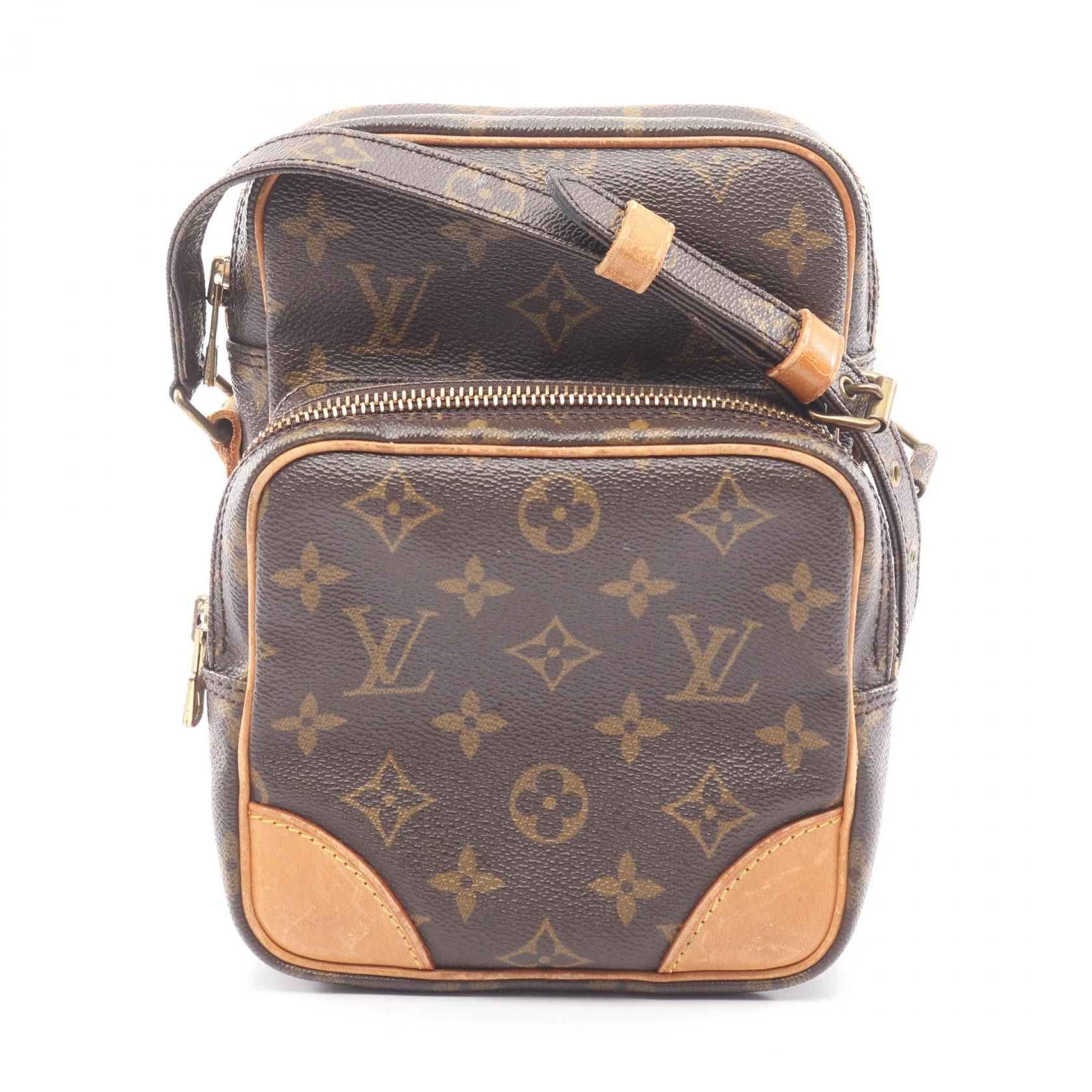 Louis Vuitton Louis Vuitton Louis Vuitton Amazon Monogram Shoulder Bag Textile Shoulder Bag M45236 DUTY FREE for USA Size ONE SIZE - 1 Thumbnail