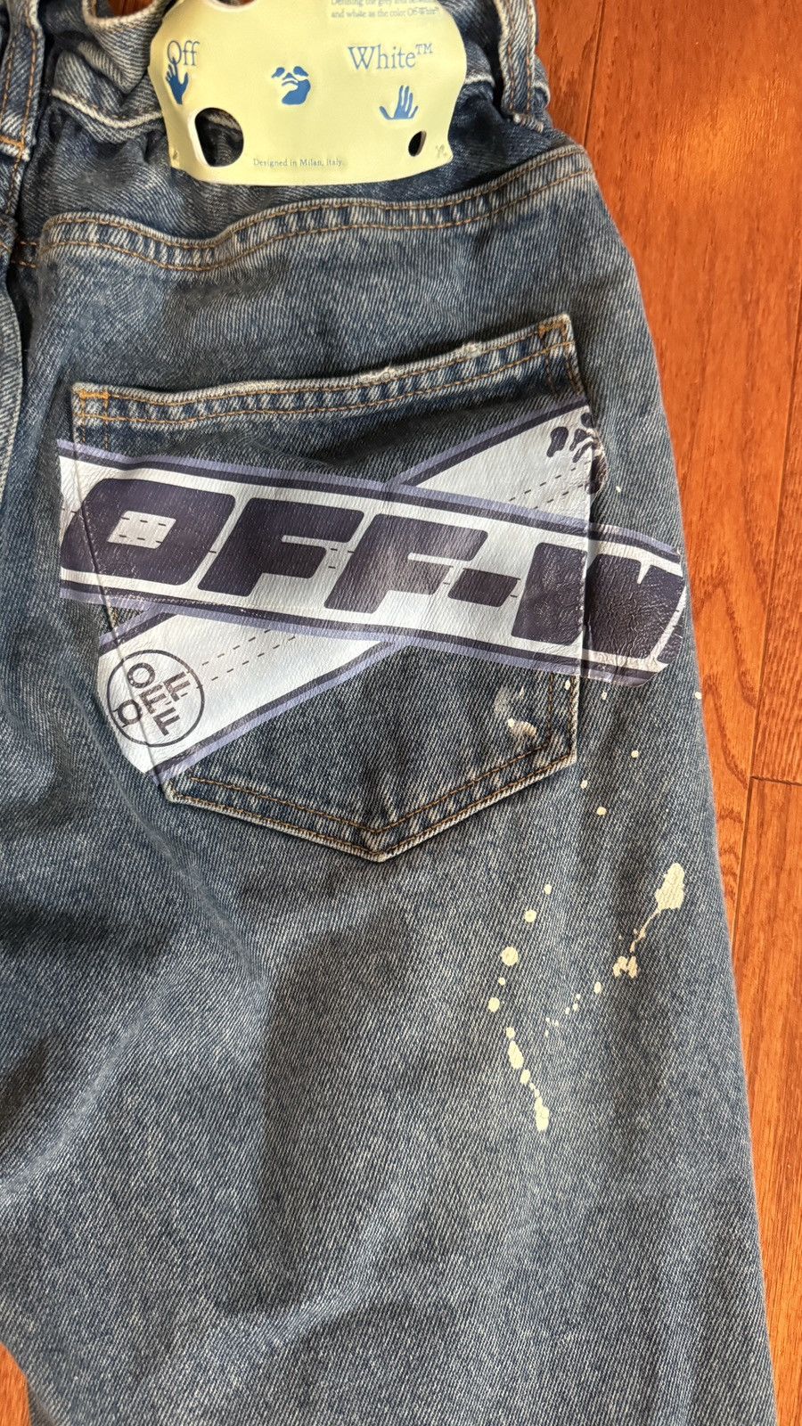 Off-White Off White Denim Jeans Size US 31 - 1 Thumbnail