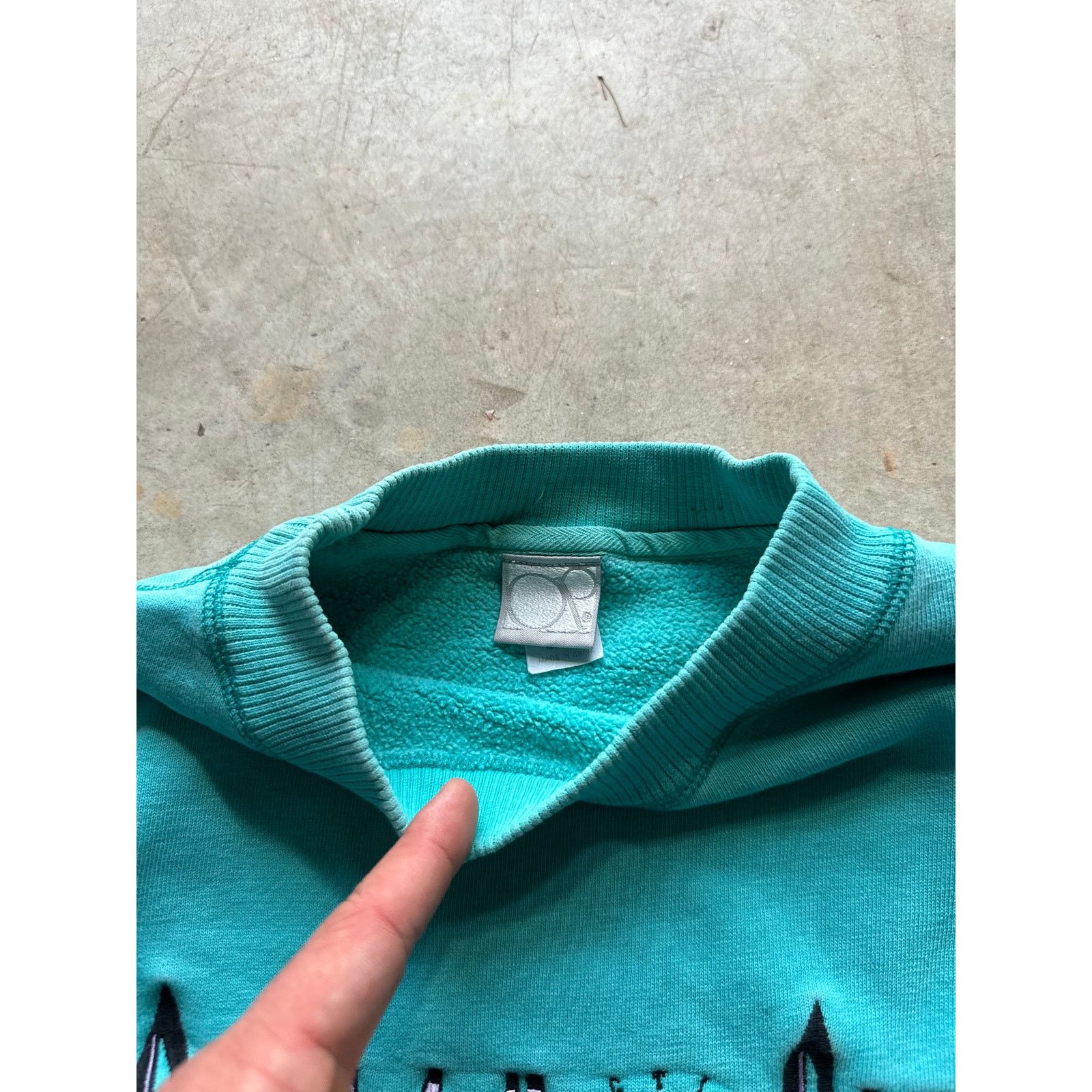 Ocean Pacific × Vintage Vintage Ocean Pacific Surfwear Embroidered 1990s Sweatshirt Size US M / EU 48-50 / 2 - 5 Thumbnail