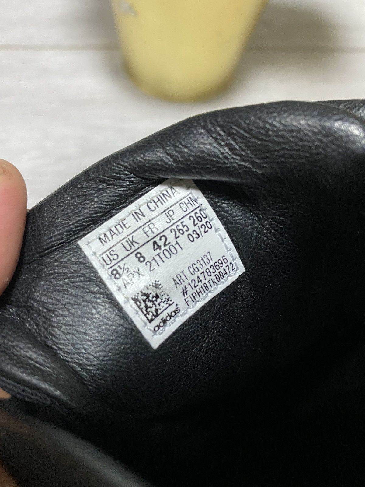 Y-3 Y-3 sneakers leather shoes boxers Yohji Yamamoto adidas Size US 8.5 / EU 41-42 - 10 Thumbnail