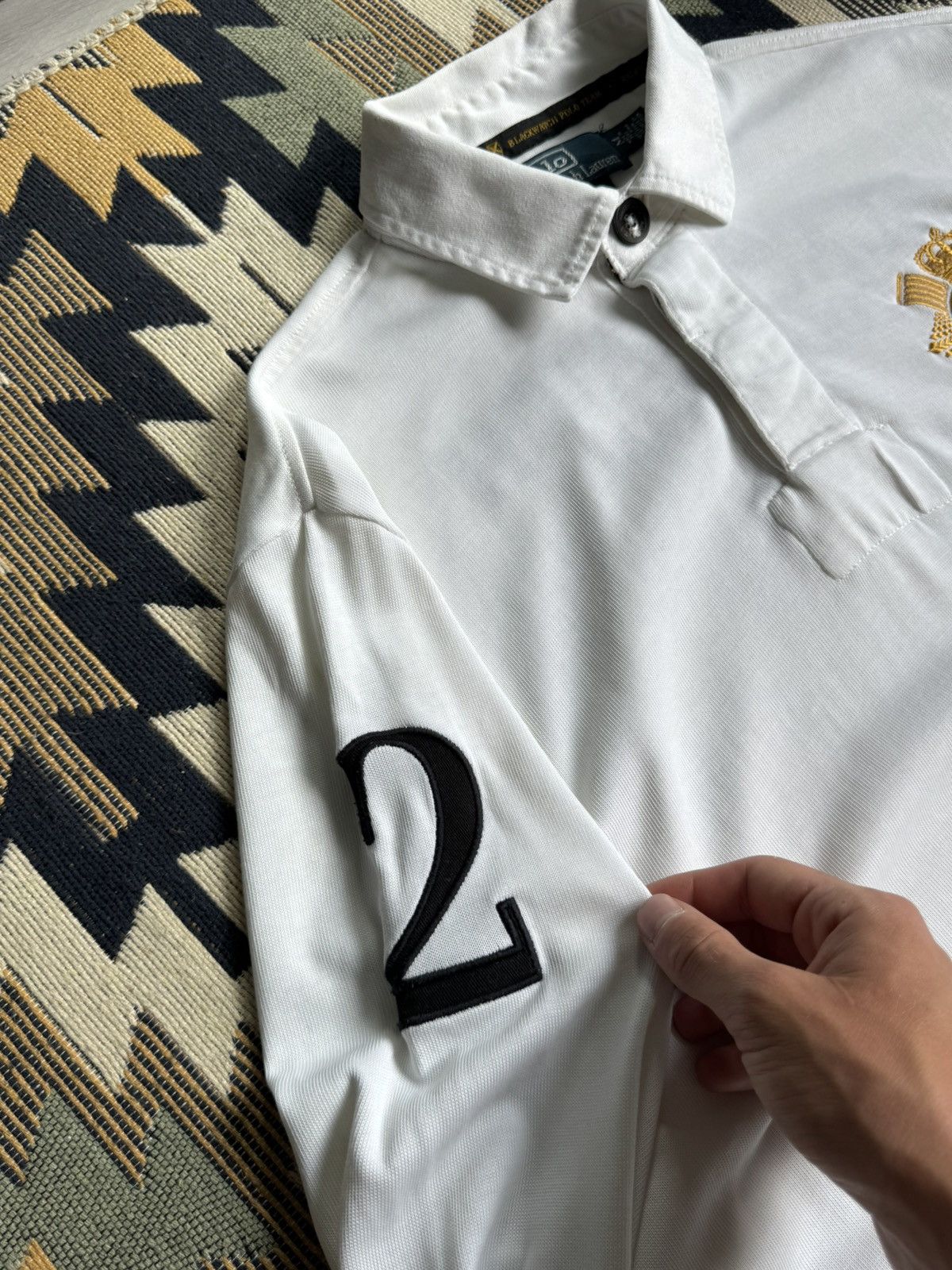 Polo Ralph Lauren Vintage Polo Ralph Lauren Black Watch Rugby Longsleve Size US M / EU 48-50 / 2 - 7 Thumbnail