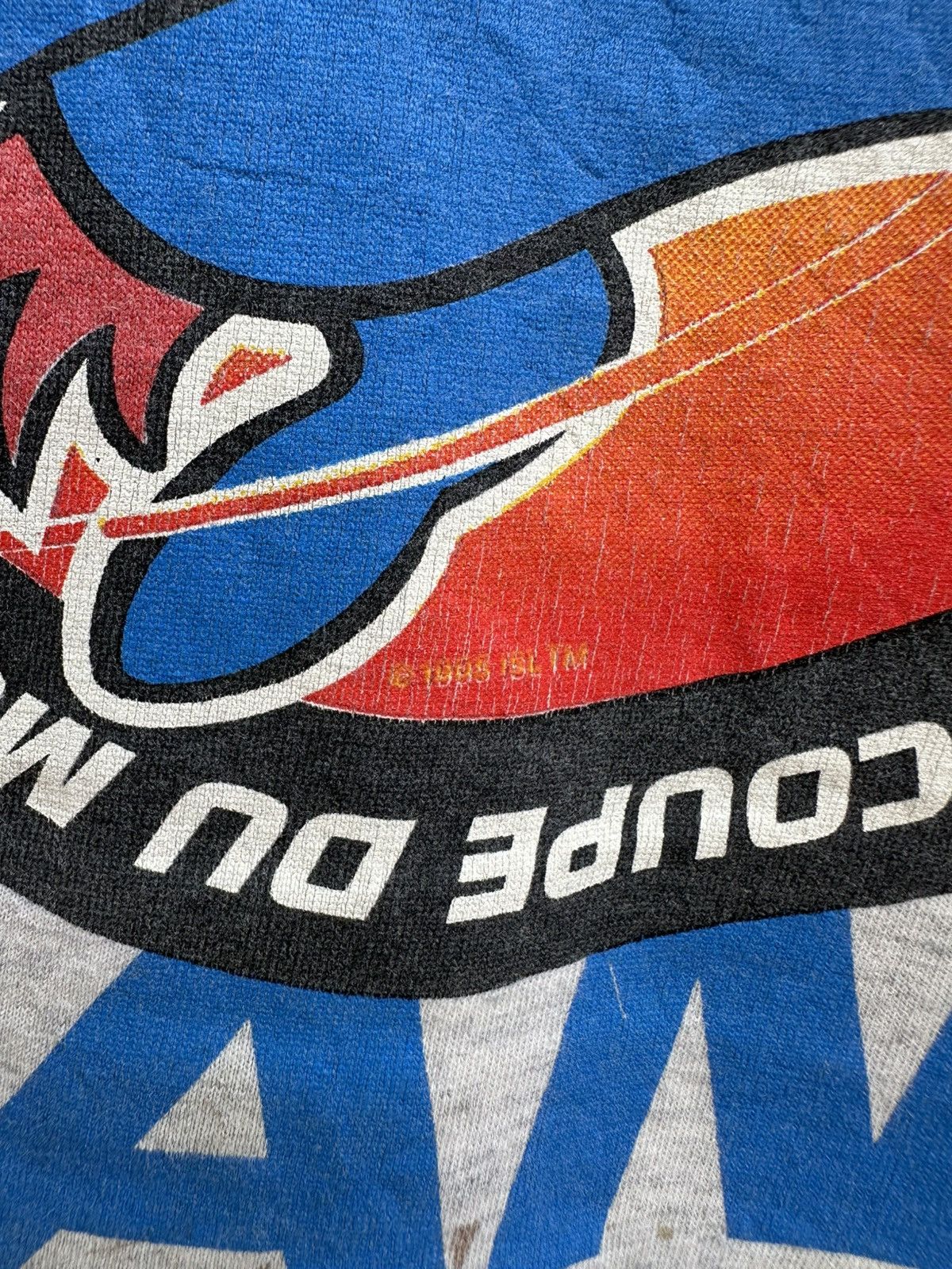 Vintage Vintage France 98 Coupe Du Monde Distress Tee Size US L / EU 52-54 / 3 - 2 Thumbnail