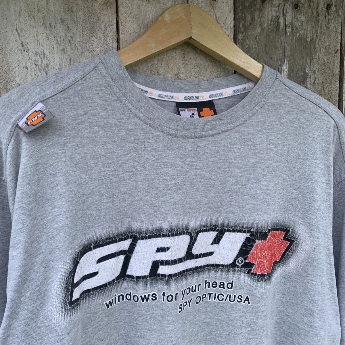 SPY Optic × Vintage 00s Spy Optic Snowboards Logo Tee Size US L / EU 52-54 / 3 - 2 Thumbnail
