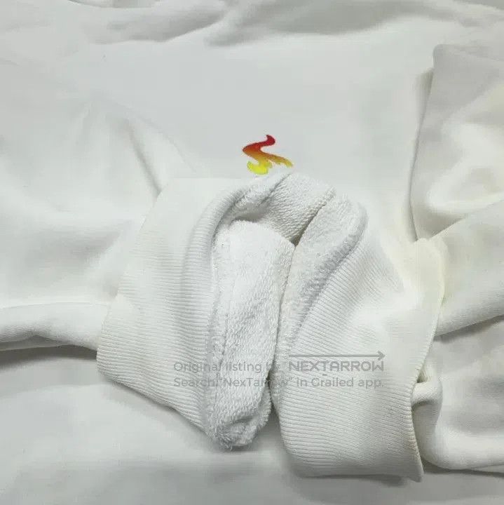 Balenciaga Balenciaga White Long Sleeve Hoodie with Prints. Size US M / EU 48-50 / 2 - 6 Thumbnail