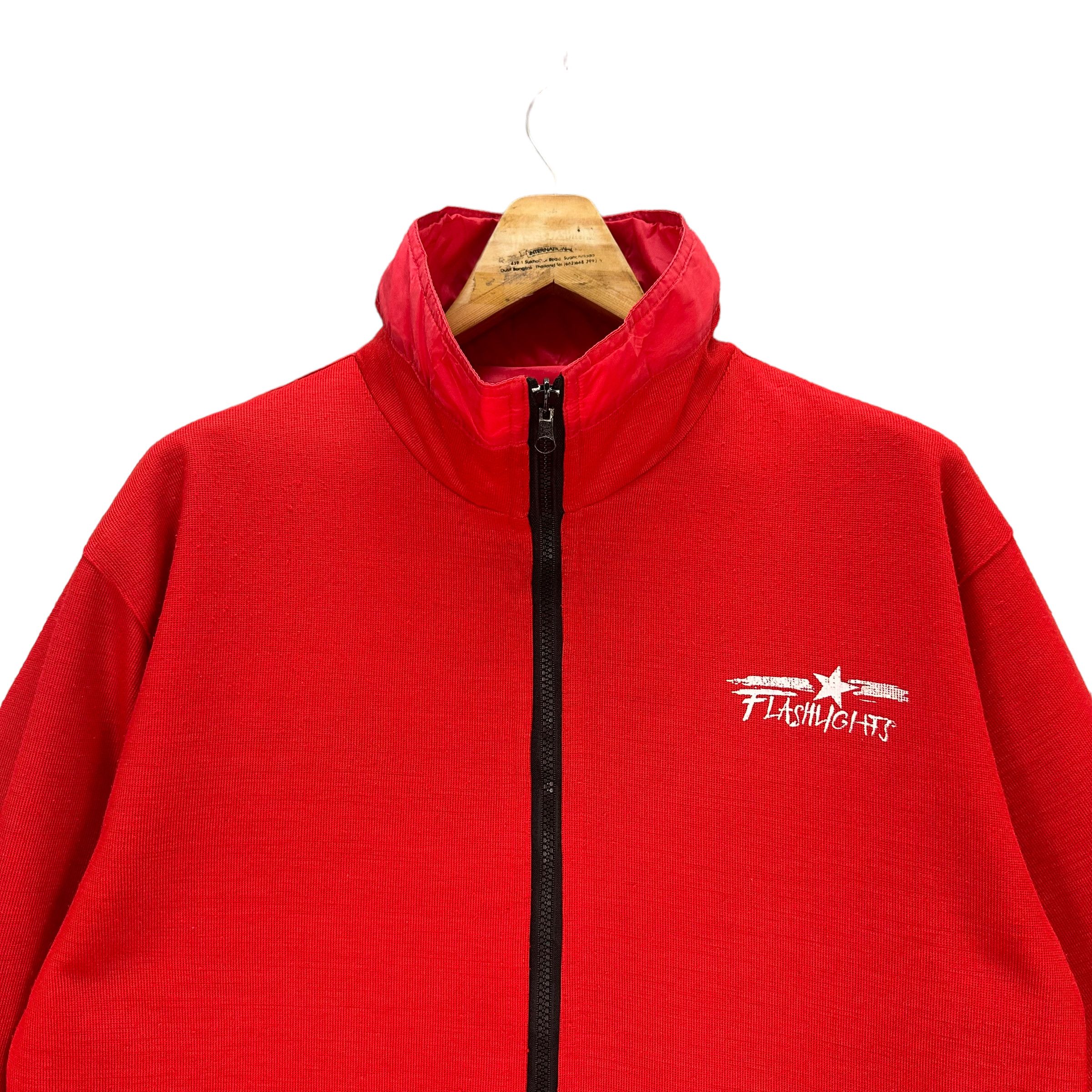 Japanese Brand REVERSIBLE JACKET FLASHLIGHT NBA RED JACKET #8535-013 Size US M / EU 48-50 / 2 - 4 Thumbnail