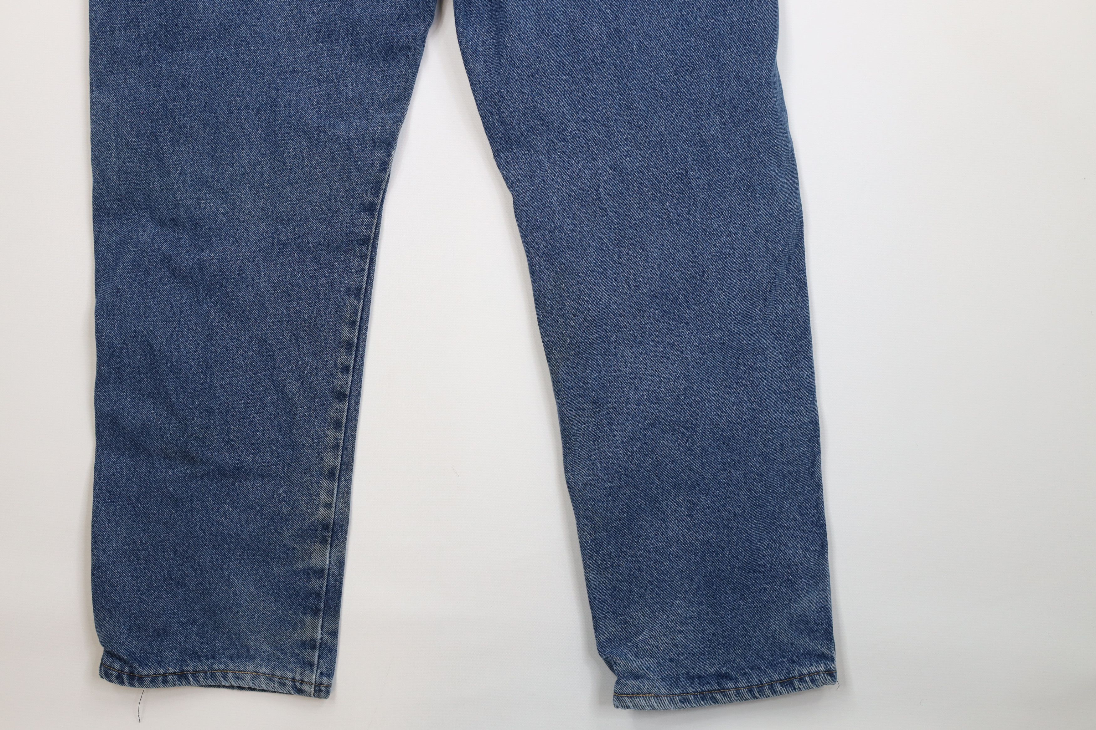 Cabelas Vintage Cabelas Flannel Lined Relaxed Fit Denim Jeans Blue Size US 38 / EU 54 - 14 Thumbnail