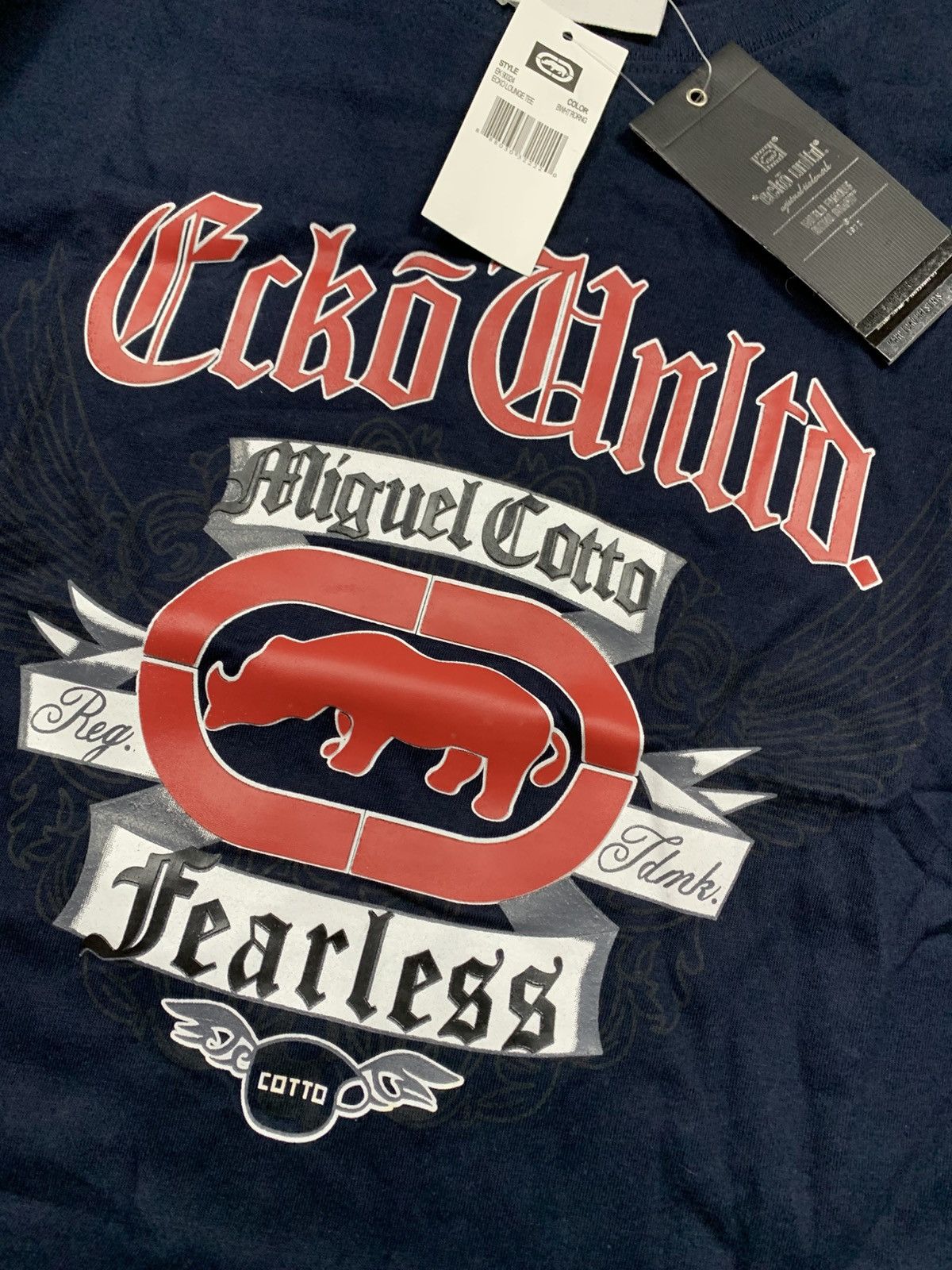 Ecko Unltd. Ecko UNLTD. Tee Vintage Sk8 Big Logo Avantgarde Style Size US XL / EU 56 / 4 - 6 Thumbnail