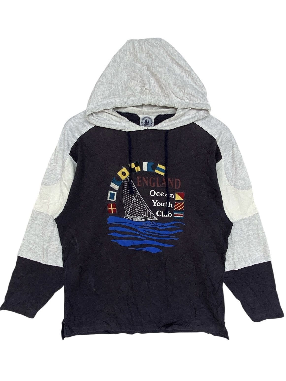 Other Vintage Ocean Youth Club Hoodie Sweater Black/Gray Size US M / EU 48-50 / 2 - 1 Thumbnail