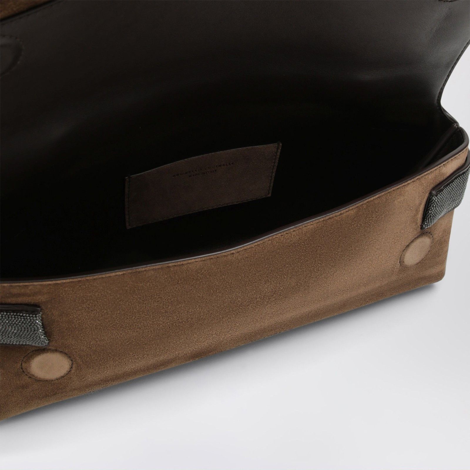 Brunello Cucinelli BRUNELLO CUCINELLI Essence Caramel Clutch Bag New & Authenti Size ONE SIZE - 4 Thumbnail