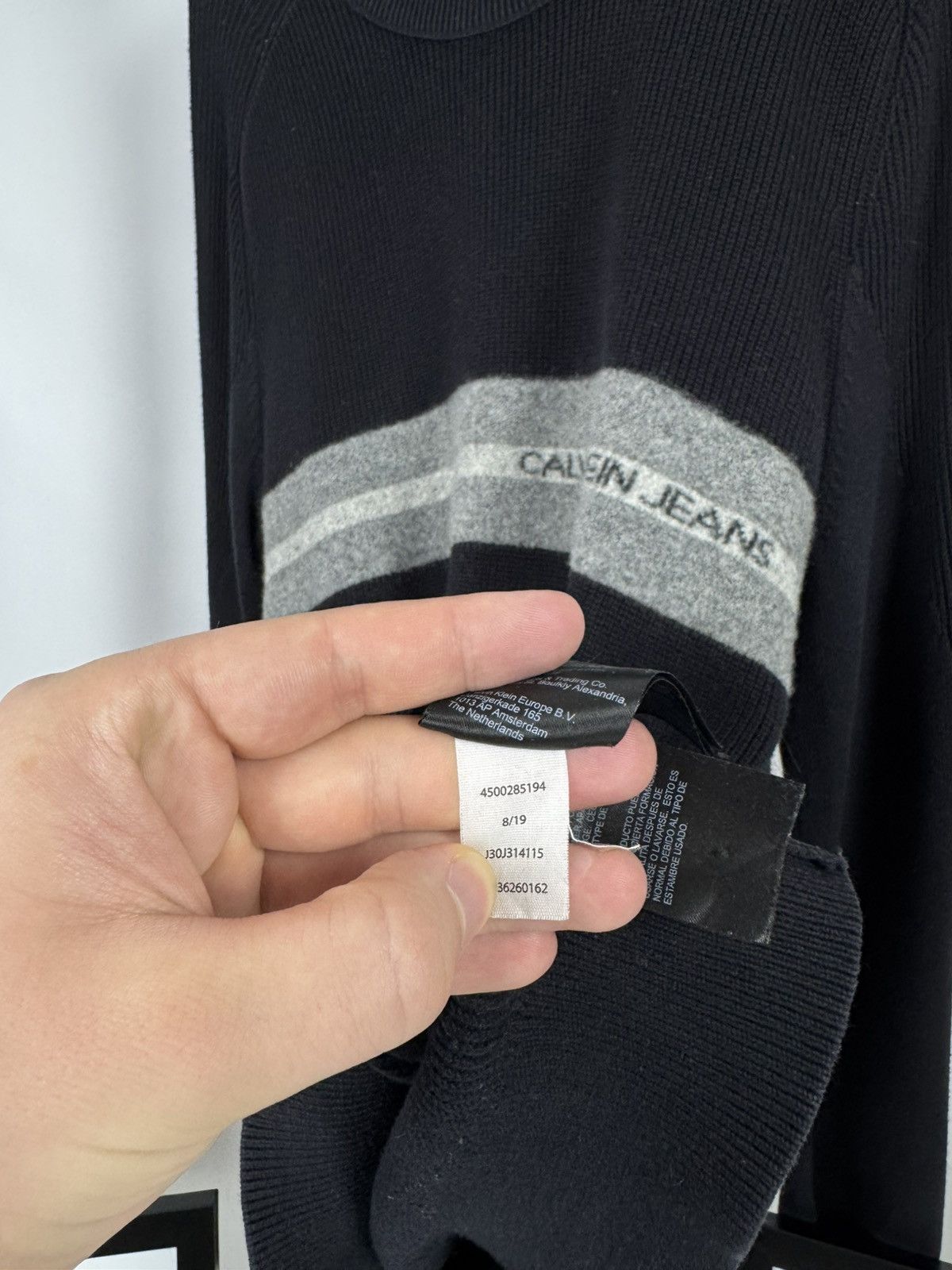 Calvin Klein Calvin Klein Jeans Heavy Sweater L Size Size US L / EU 52-54 / 3 - 6 Thumbnail