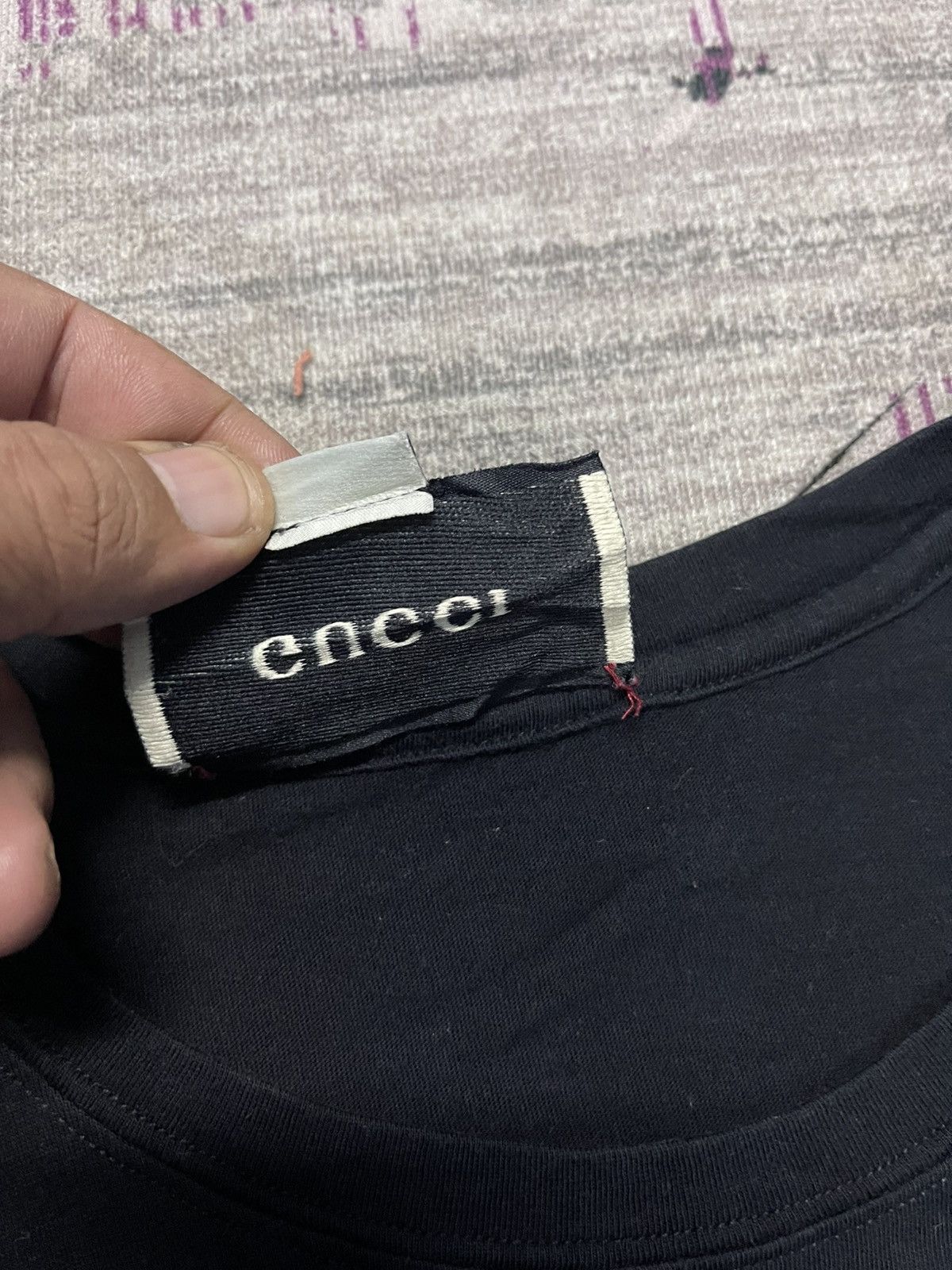 Gucci GUCCI LION EMBROIDERED “L’AVEUGLE PAR AMOUR” TEE VERY RARE Size US S / EU 44-46 / 1 - 6 Thumbnail
