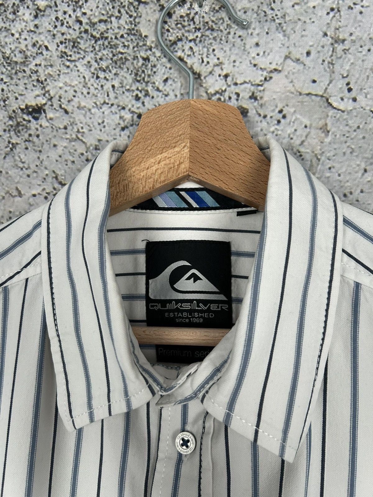Quiksilver Vintage Quiksilver White Summer Hawaiian Shirt Surf Skate Size US M / EU 48-50 / 2 - 5 Thumbnail