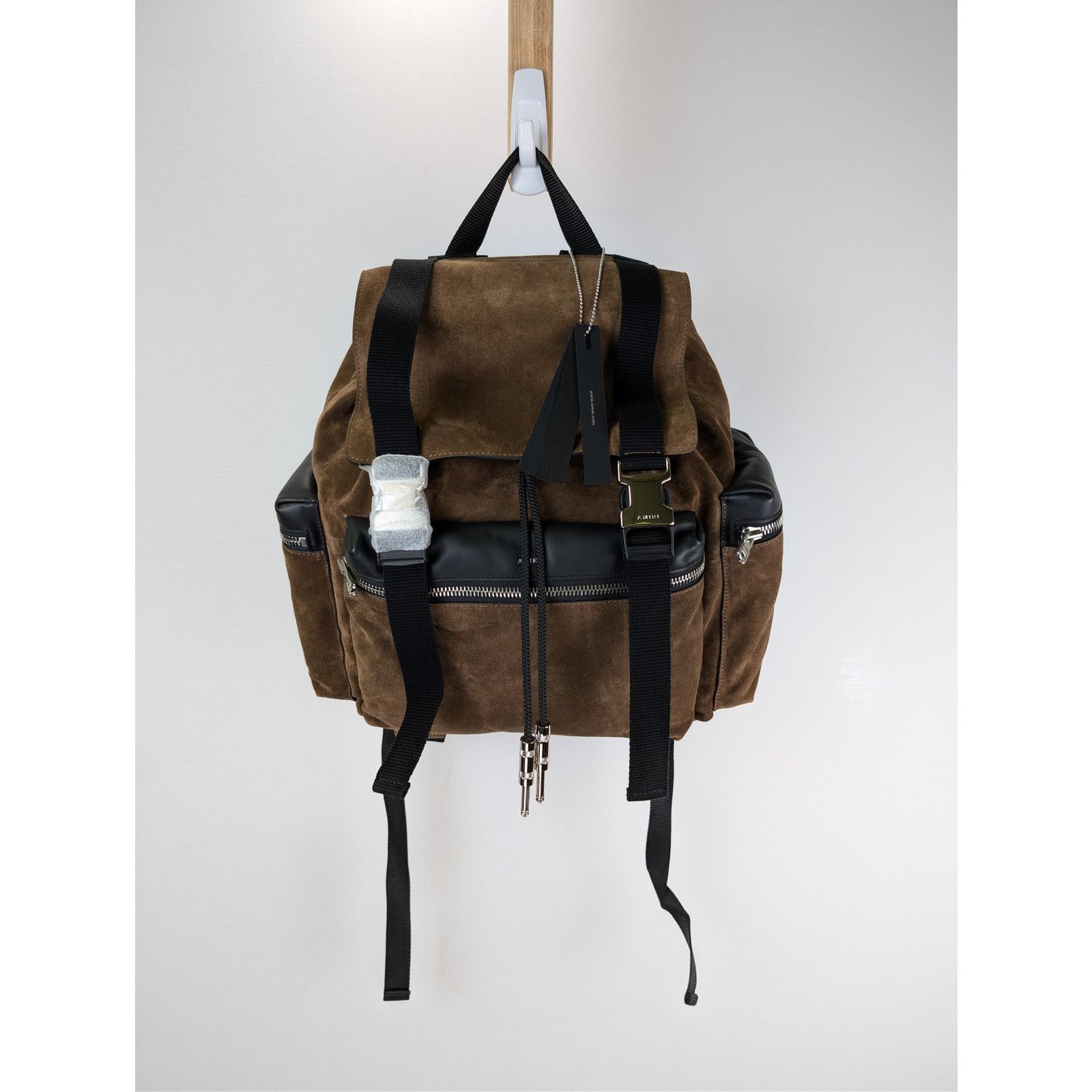 Amiri Amiri Leather Backpack Brown One Size | Grailed