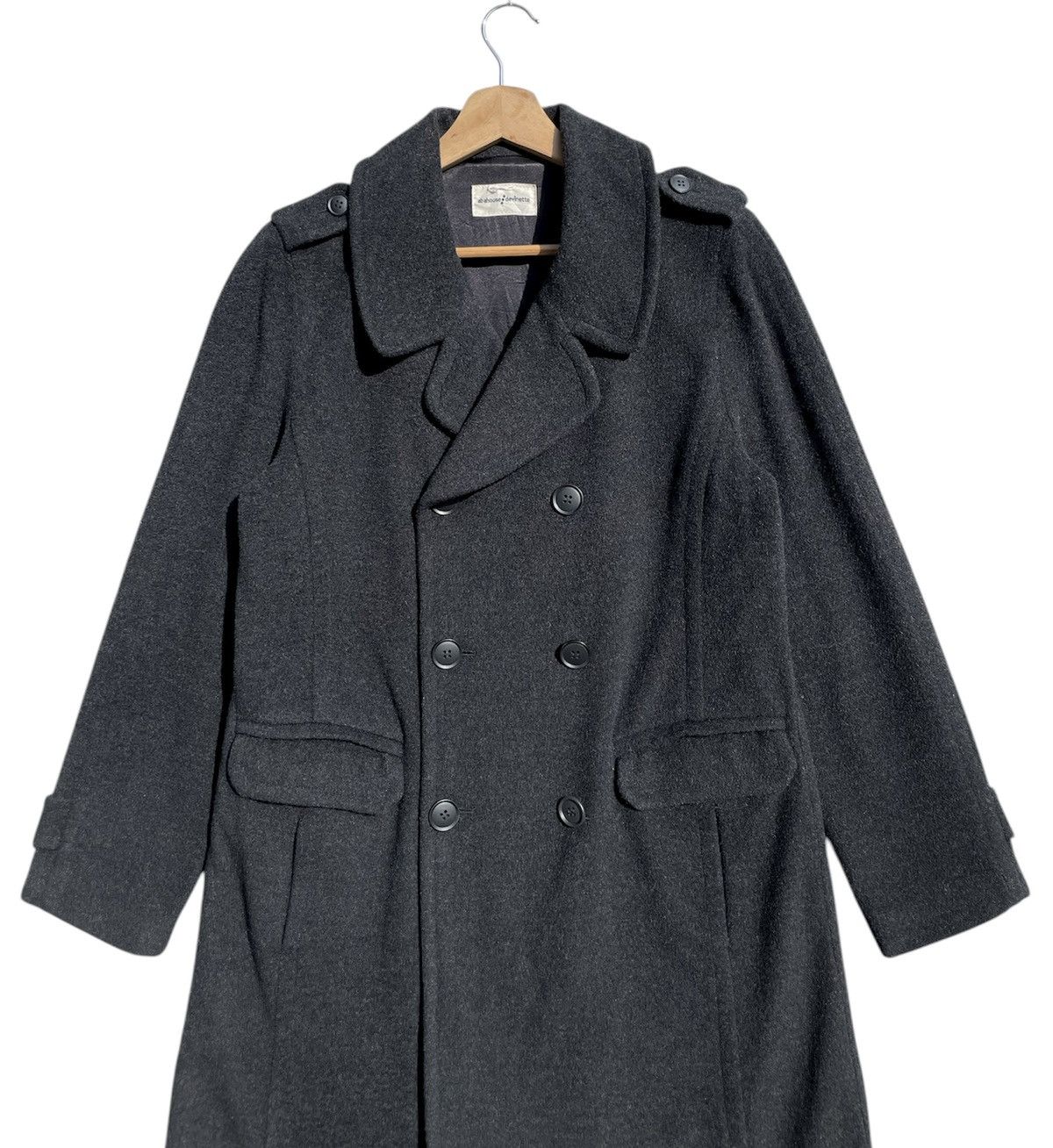 ABAHOUSE 🔥Accept Binding Offer🔥 ABAHOUSE Devinette Wool Pea Coat Size US S / EU 44-46 / 1 - 4 Thumbnail