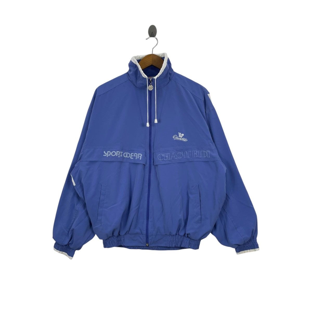 Vintage Vintage ChaoWeidi Sportswear Nylon Zipper Jacket Size US XXL / EU 58 / 5 - 1 Thumbnail