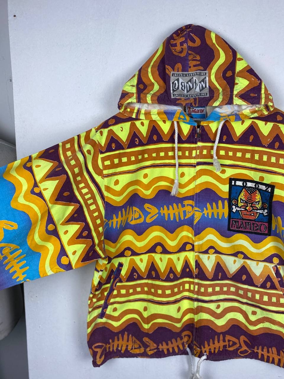 Mambo vintage mambo all over print light jacket nice design Size US M / EU 48-50 / 2 - 6 Thumbnail