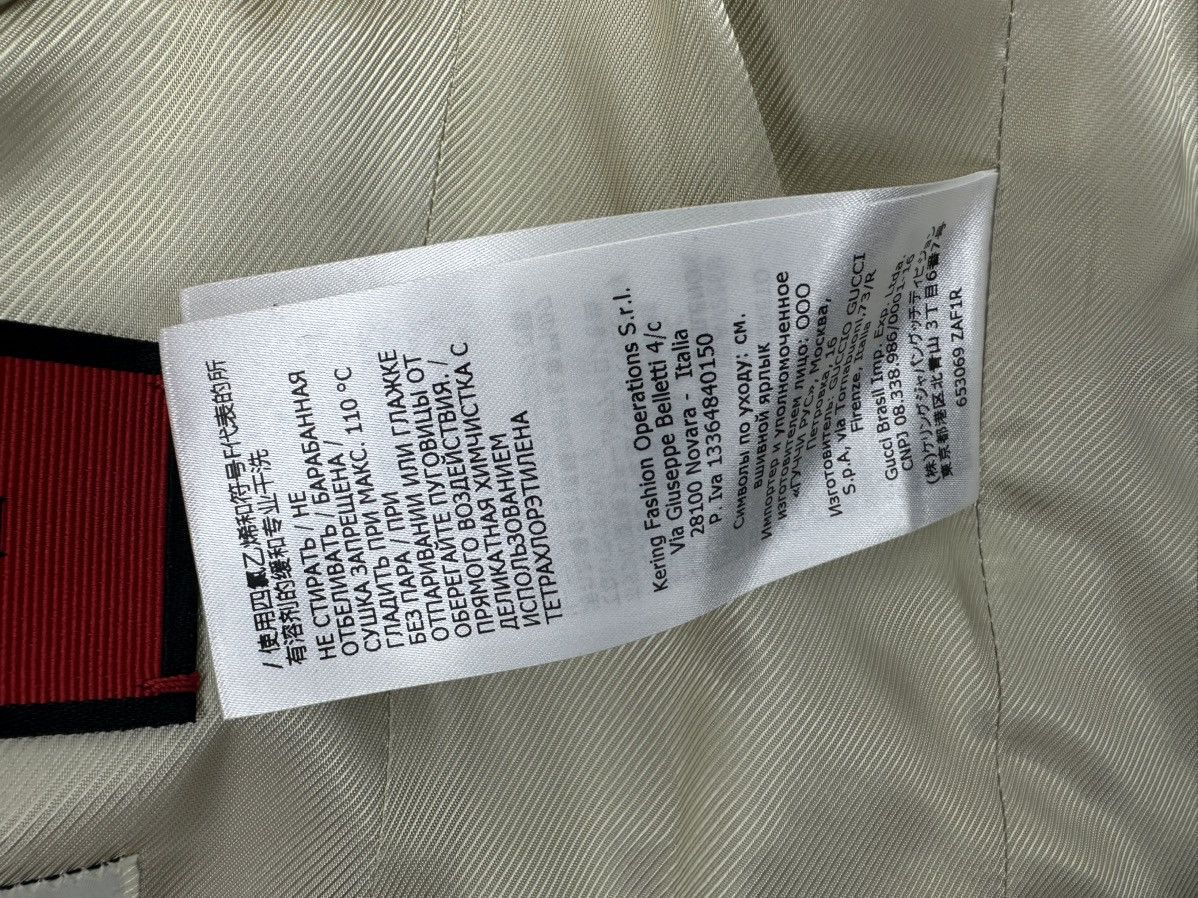 Dover Street Market × Gucci Gucci x Dover Street Market Blazer Size S / US 4 / IT 40 - 13 Thumbnail