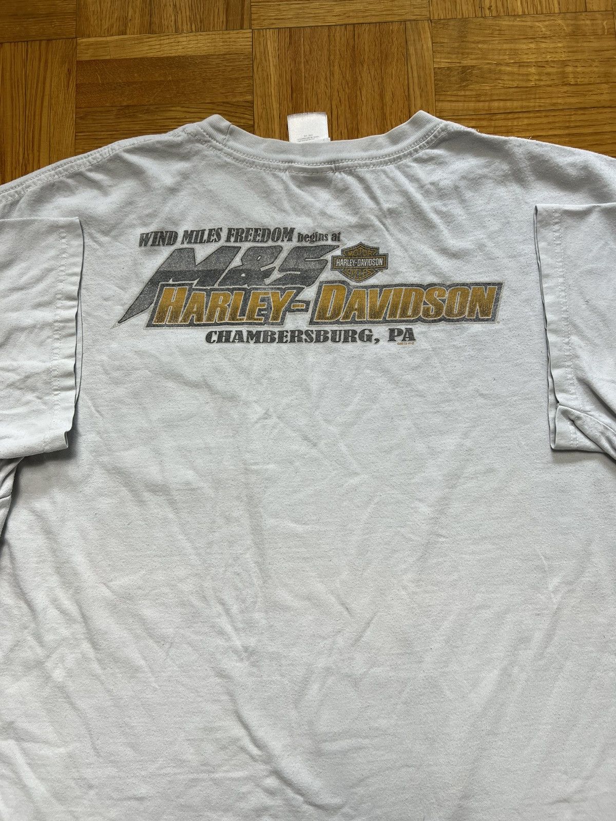 Harley Davidson Tshirt Harley Davidson Chambersburg white Size US XL / EU 56 / 4 - 1 Thumbnail