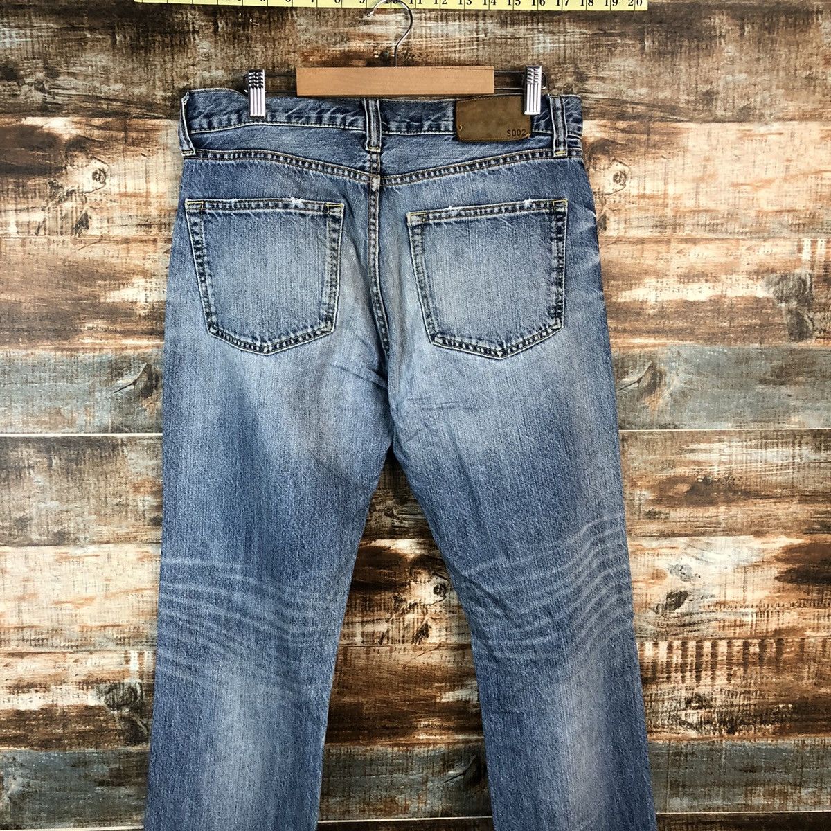Uniqlo DL Uniqlo Jeans Blue Distressed Denim Pants #C154 Size US 31 - 13 Thumbnail