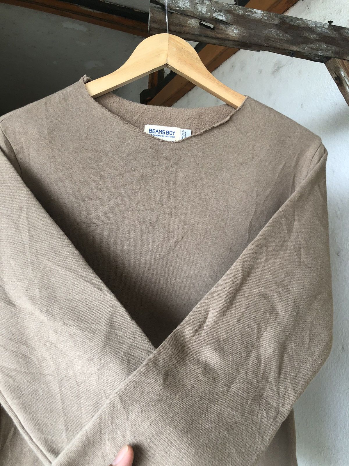 Beams Plus Vintage Beams Boy Distressed Shirt Size L / US 10 / IT 46 - 8 Thumbnail