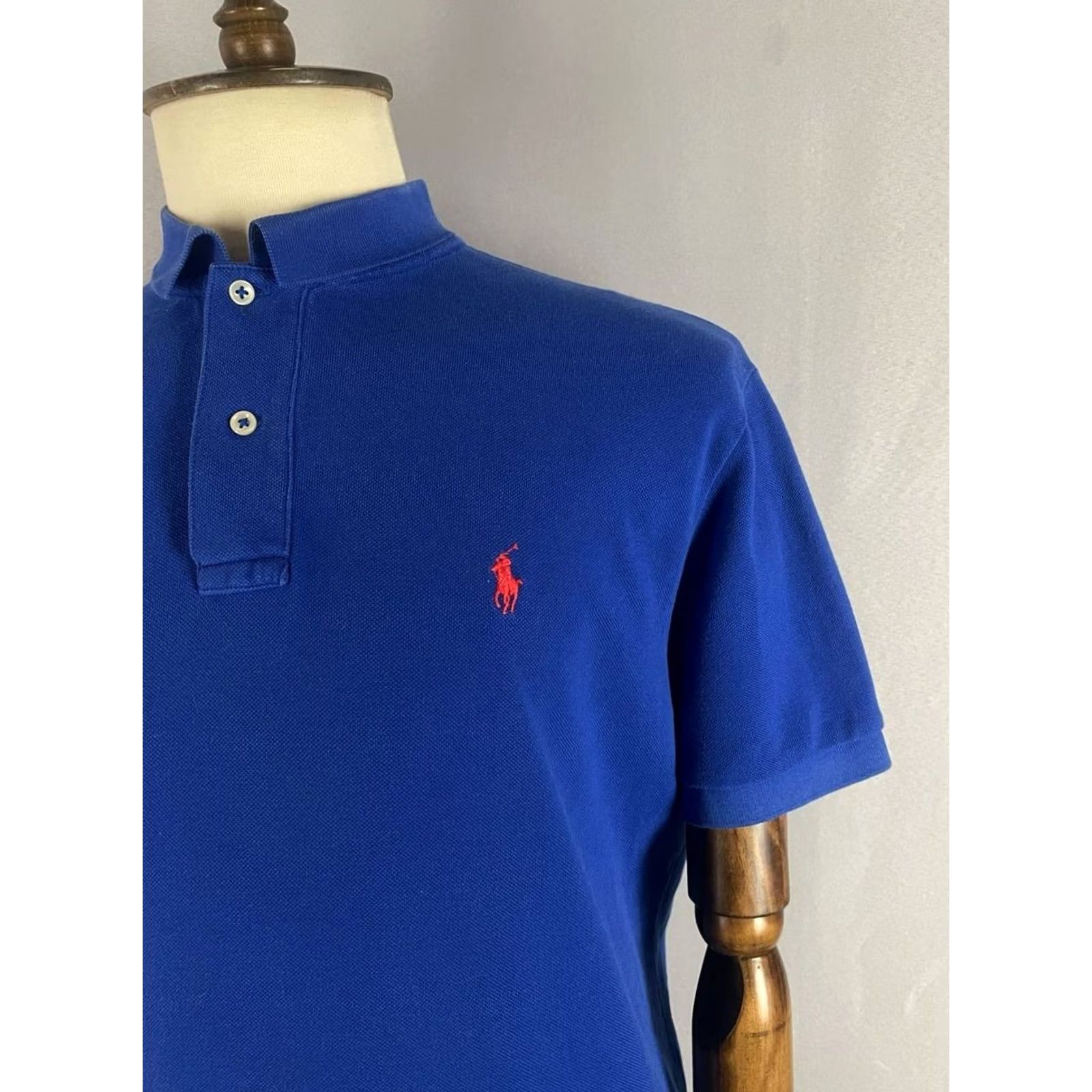 Polo Ralph Lauren Polo Ralph Lauren Mens Golf Shirt Size L Blue Cotton Short Sleeve Size US L / EU 52-54 / 3 - 6 Thumbnail
