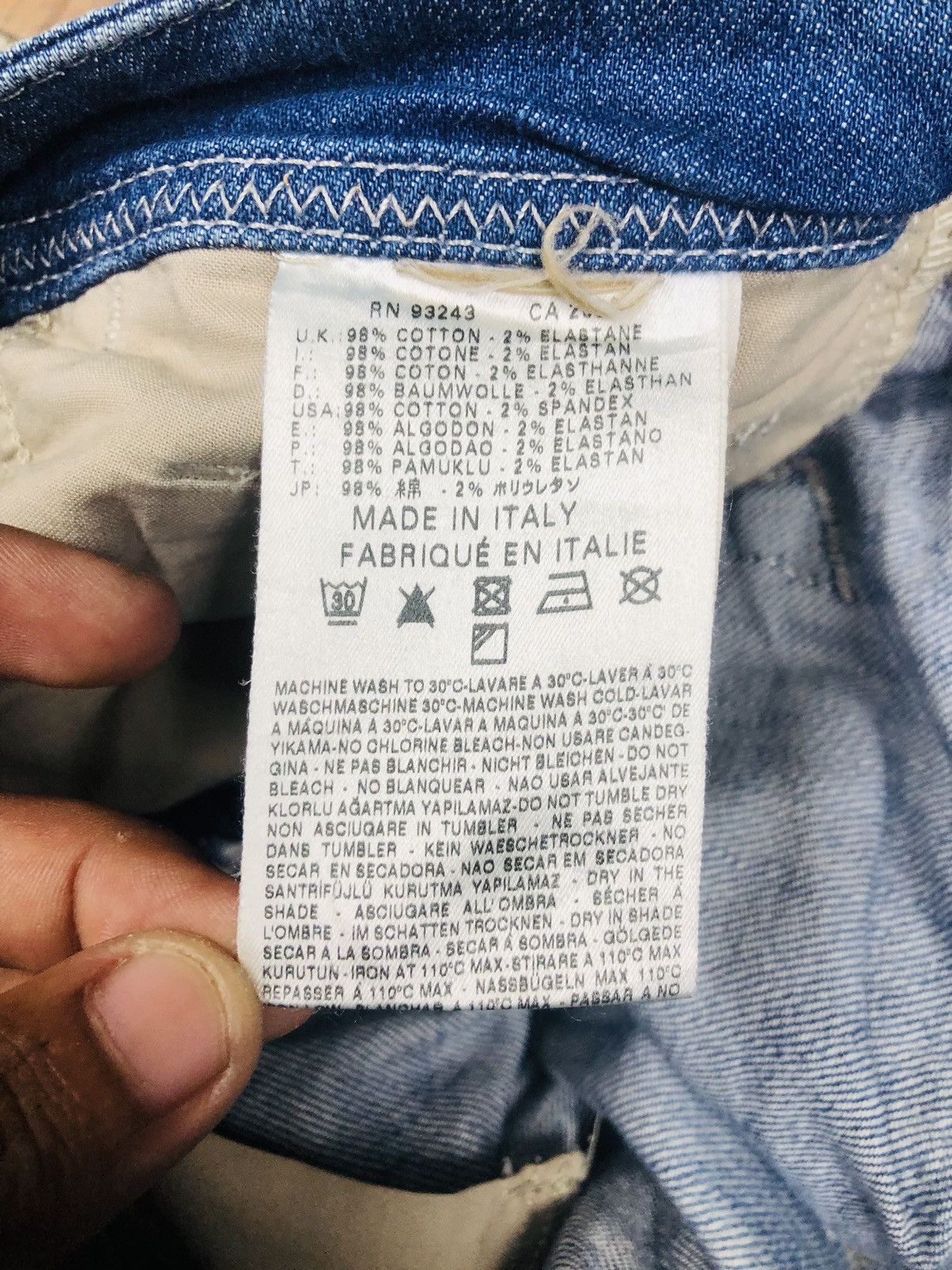 Diesel Diesel Industry Distress Jeans (34) Size 26" / US 2 / IT 38 - 13 Thumbnail