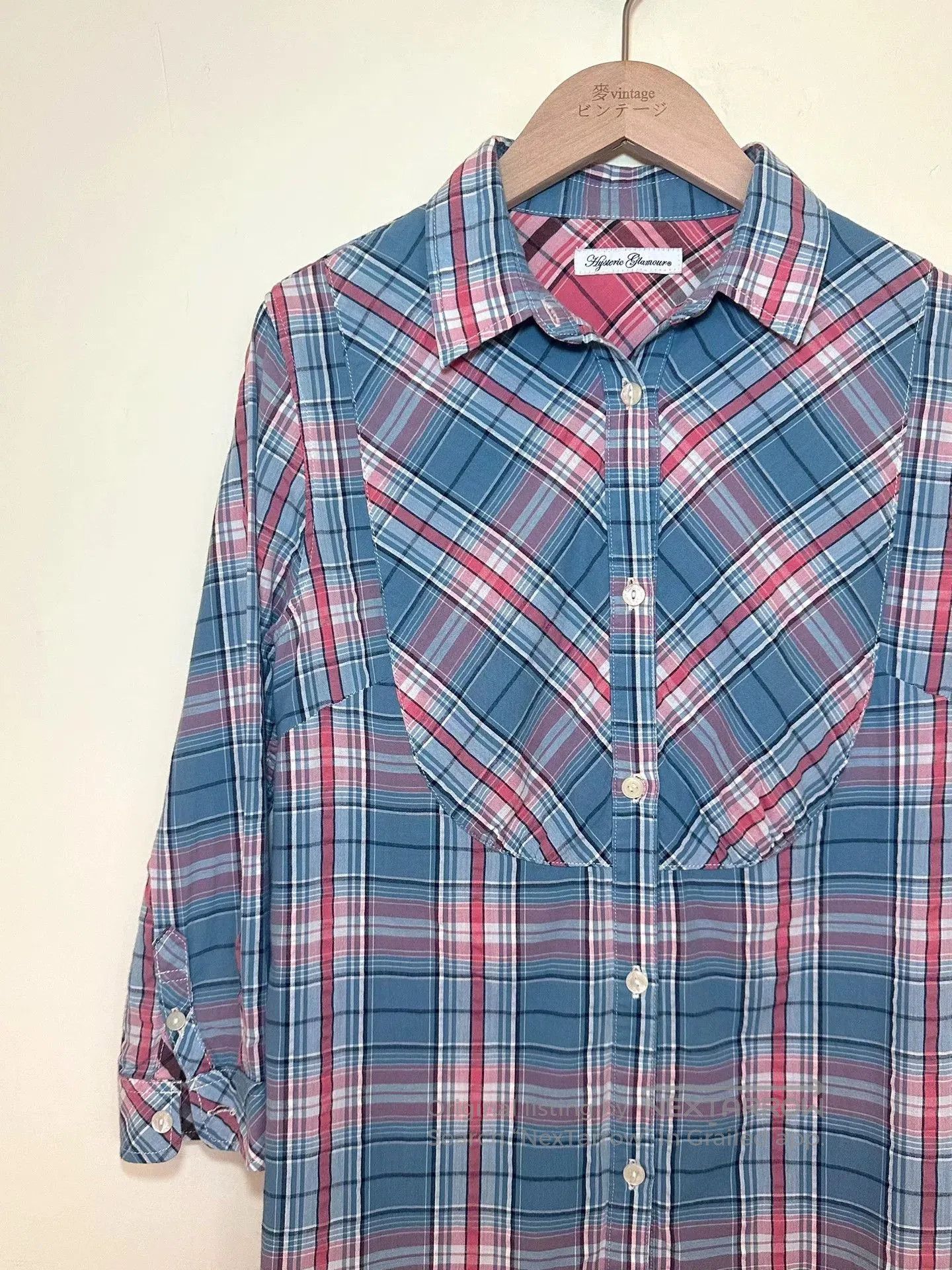 Hysteric Glamour Hysteric Glamour Plaid Shirt Jacket. Size M / US 6-8 / IT 42-44 - 2 Thumbnail