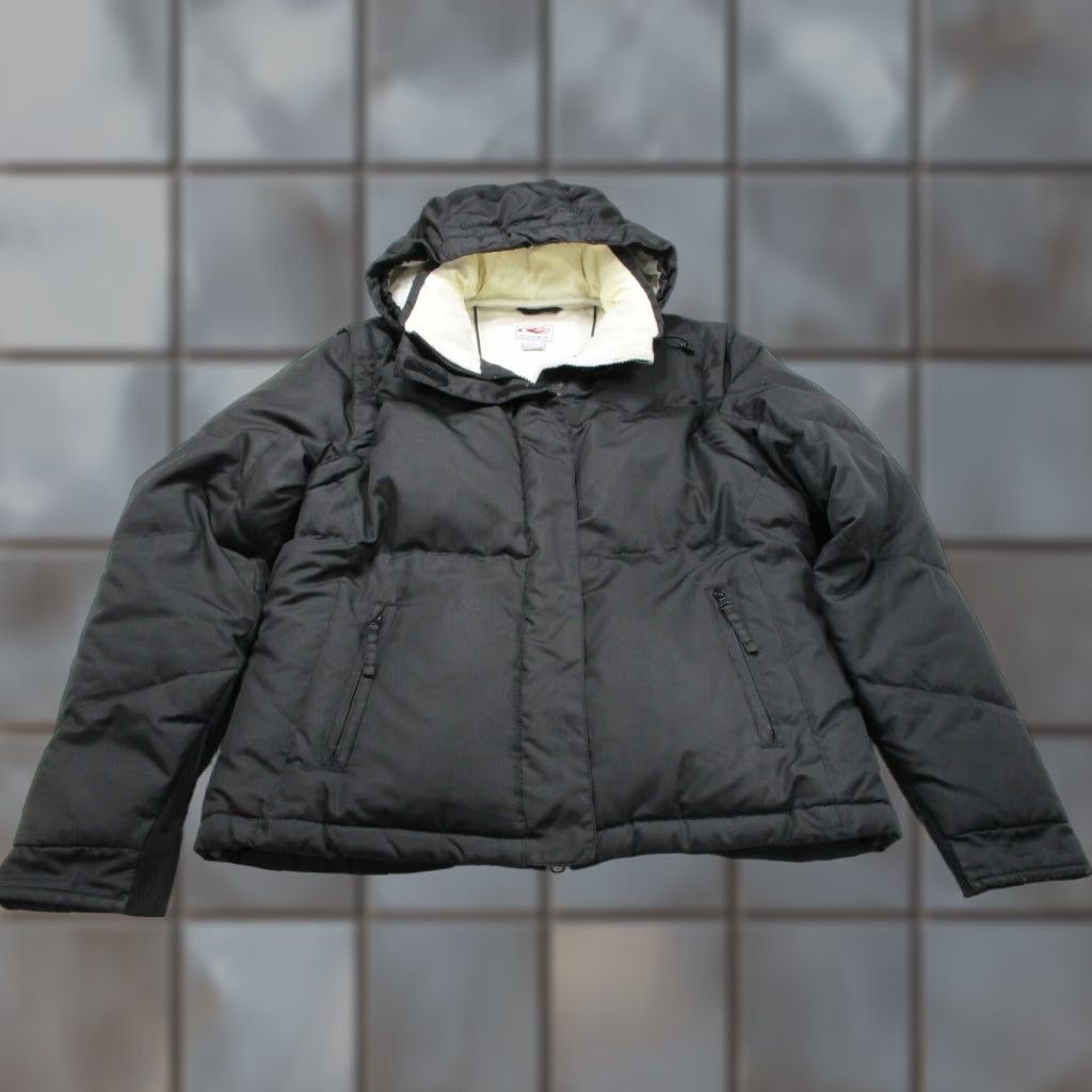 Roper VINTAGE Roper Down Insulated Convertible Hooded Coat Vest Black Adult Large Coat Vest Size L / US 10 / IT 46 - 1 Thumbnail
