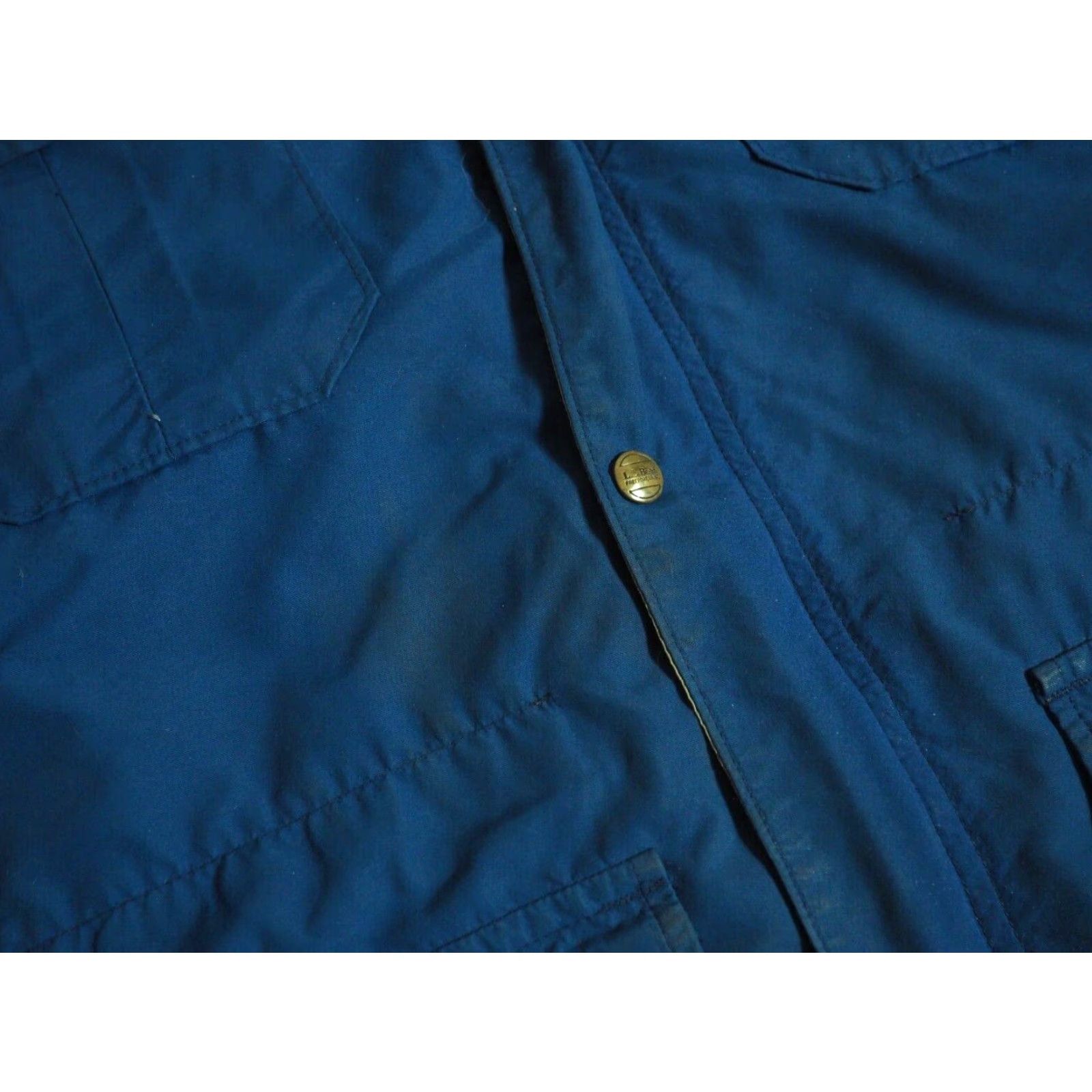 Vintage VTG 70s LL Bean Baxter State Parka Navy Blue Outdoor Shell Jacket Mens M USA Parka Nylon 70s Outdoor Mens M Blue LL Bean Jacket Parka Vintage Brown? Size US M / EU 48-50 / 2 - 7 Thumbnail