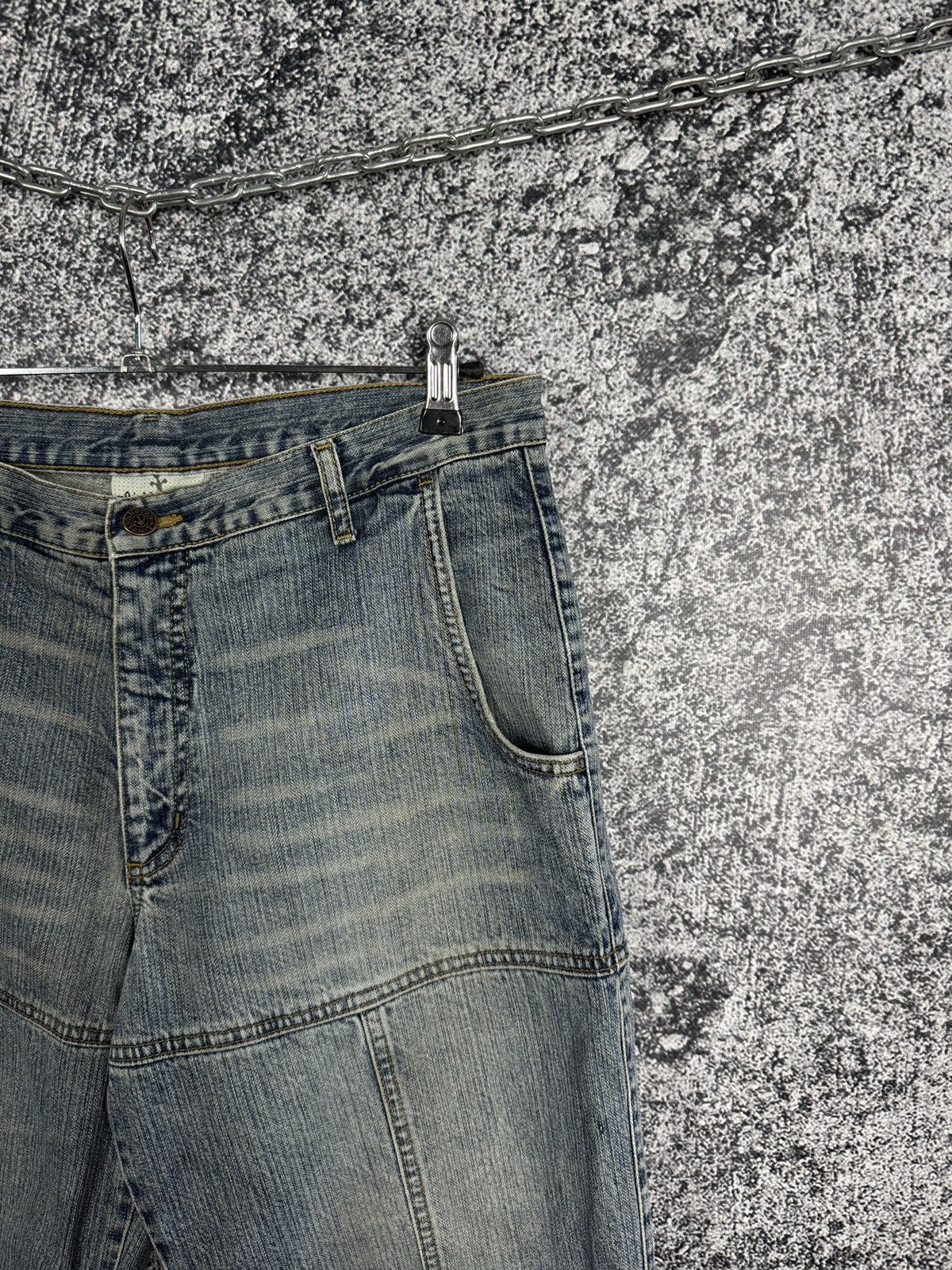 Neighborhood Vintage Neighborhood NYC Cargo Denim Pants Utility Techwear Size US 33 - 2 Thumbnail