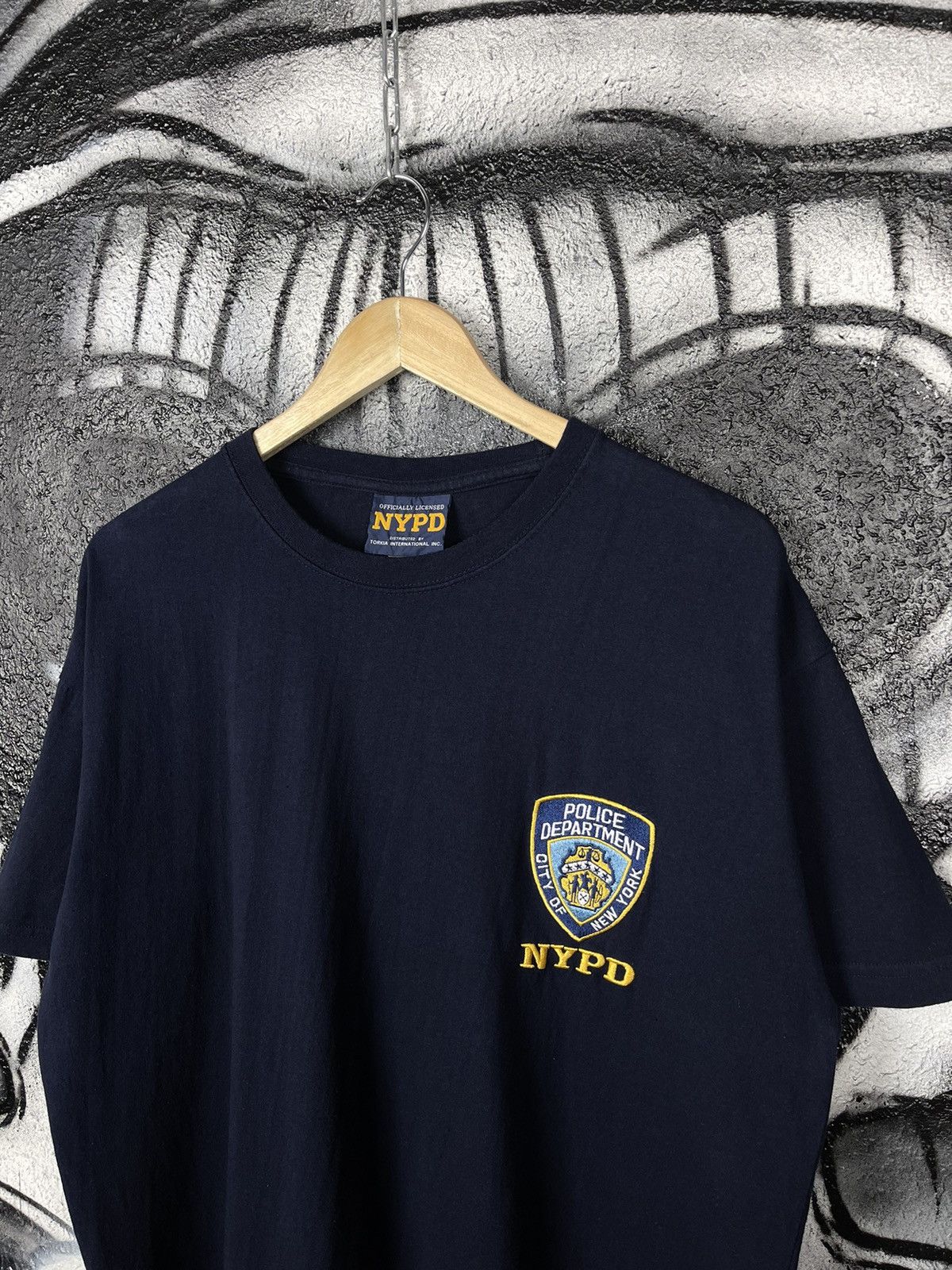 Other Y2K NYPD New York Police Department Vintage T-Shirt Size L Size US L / EU 52-54 / 3 - 3 Thumbnail