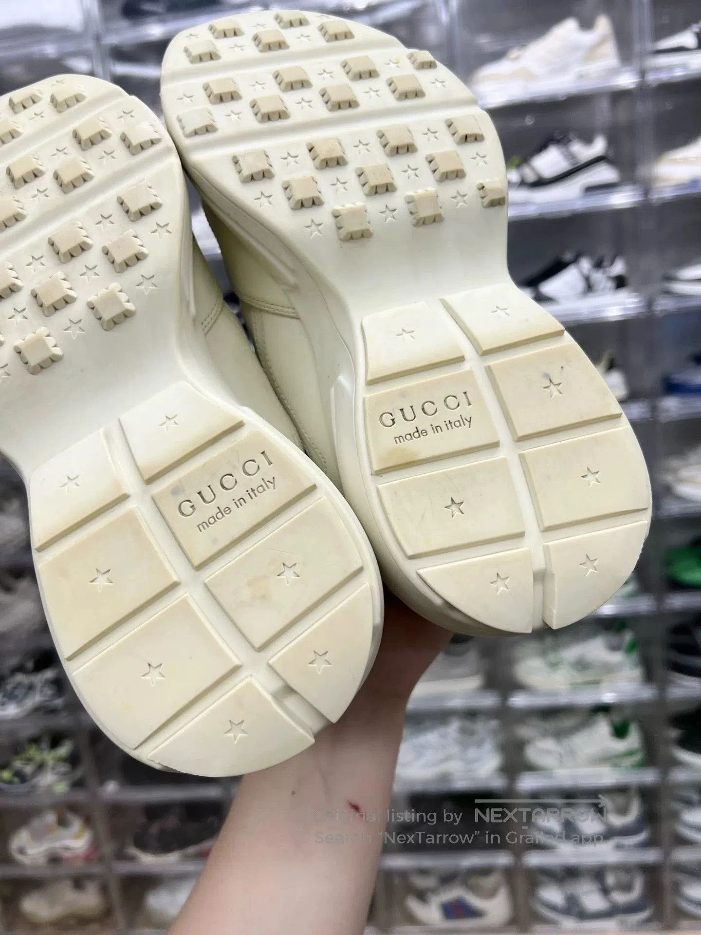 Other gucci rhyton logo dad sneakers size 38. Size US 5.5 / EU 38 - 9 Thumbnail