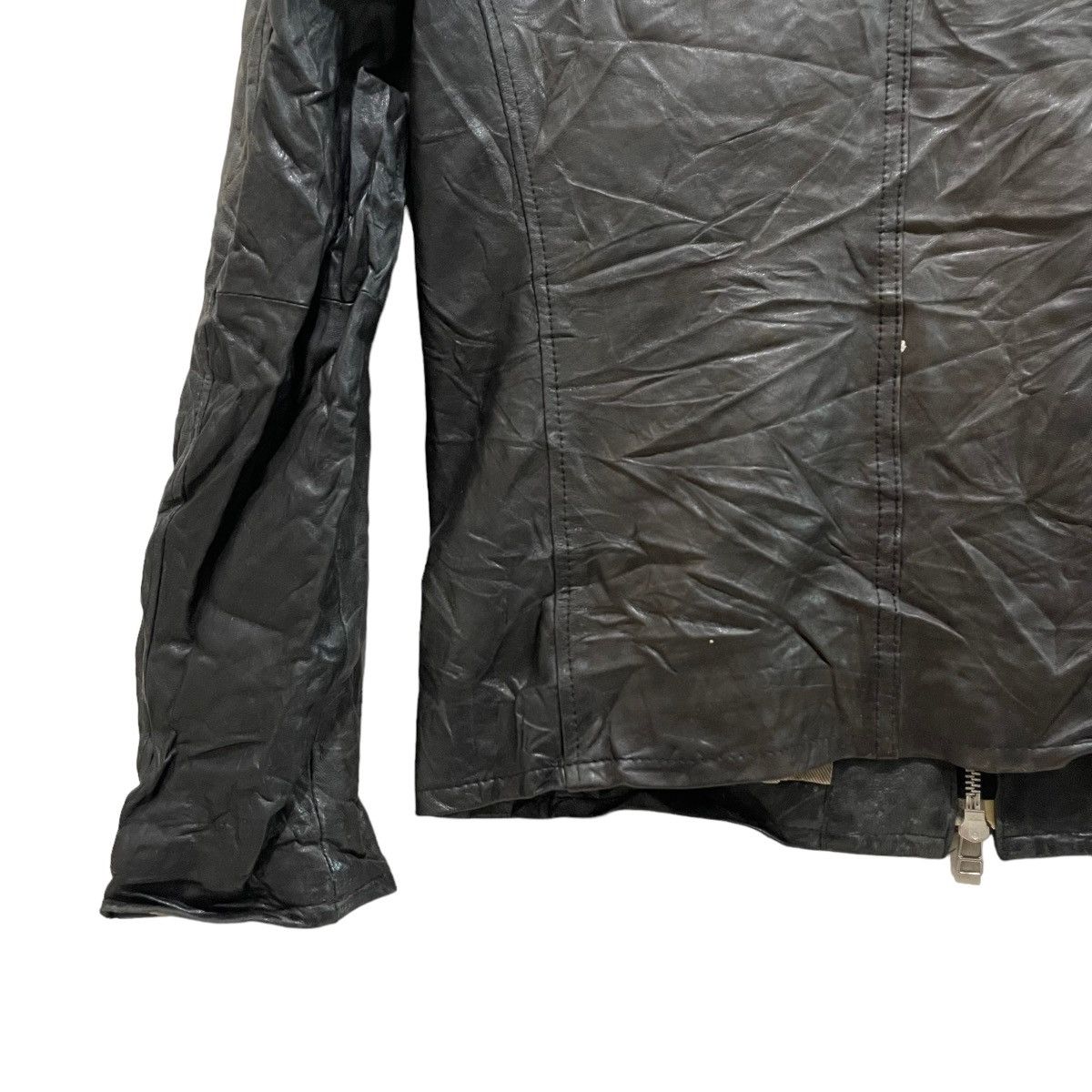 Vanquish × Vintage Vintage VANQUISH Leather Motorcycle Rider Zipper Jacket Size US M / EU 48-50 / 2 - 10 Thumbnail