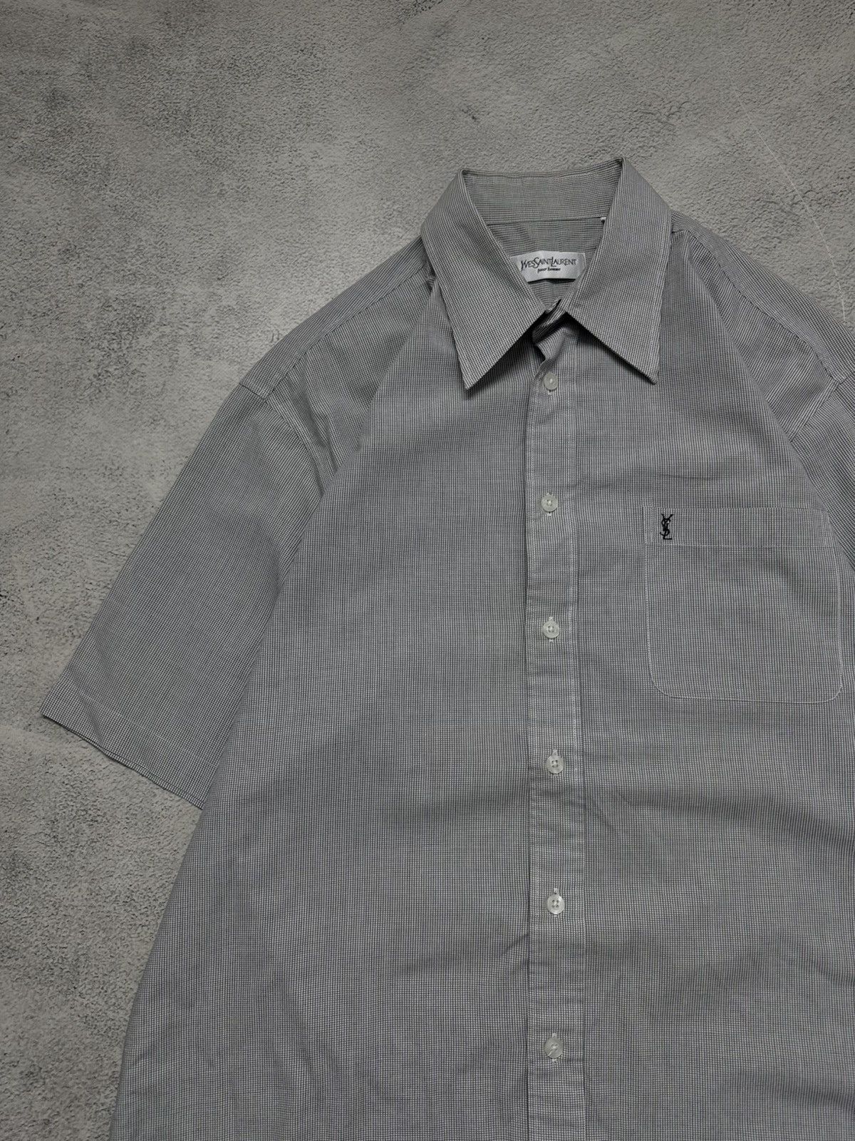 Yves Saint Laurent Vintage Yves Saint Laurent YSL Shirt Luxury Size US L / EU 52-54 / 3 - 6 Thumbnail