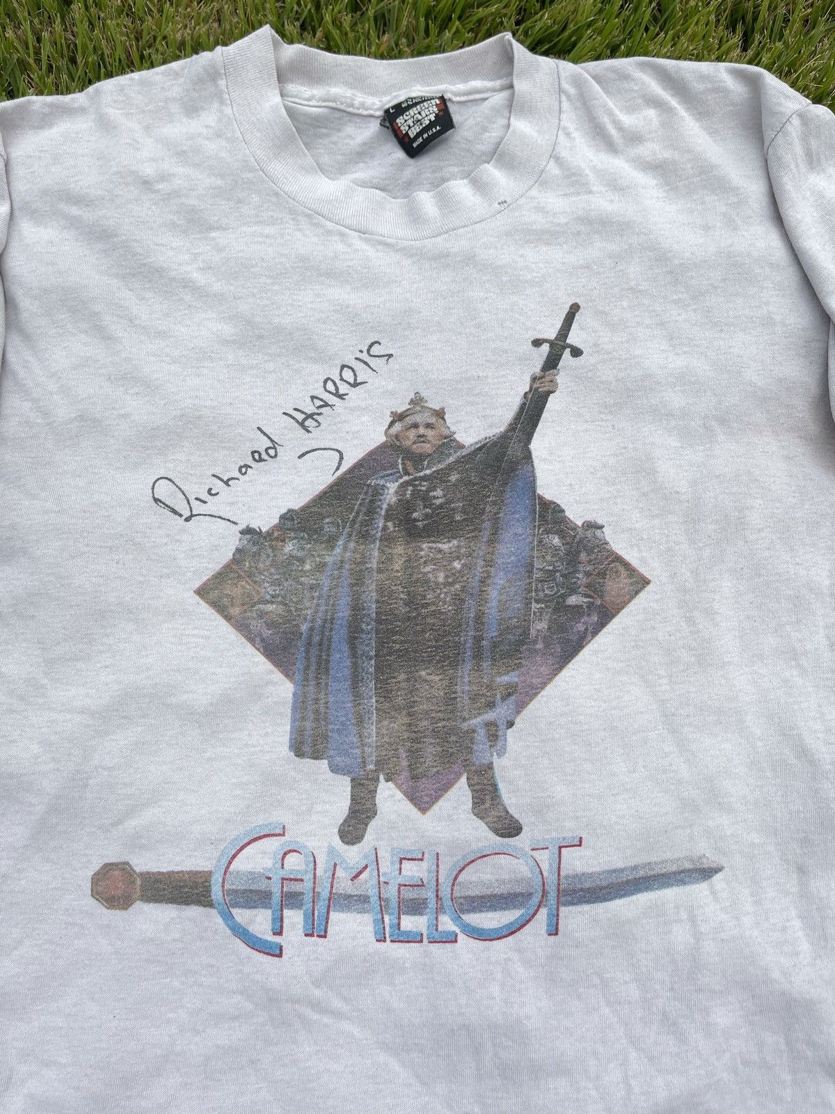 Band Tees × Vintage 1985 Camelot Tour 80’s Vintage Band Movie Shirt Size US L / EU 52-54 / 3 - 3 Thumbnail
