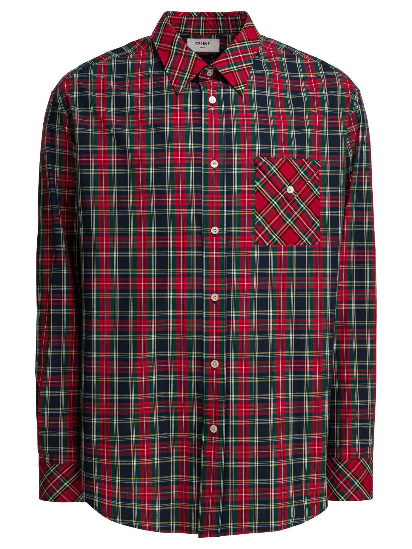 Celine Celine Cotton Shirt Relaxed Fit tag size 40 Men - USA Duties Paid Size US M / EU 48-50 / 2 - 1 Thumbnail