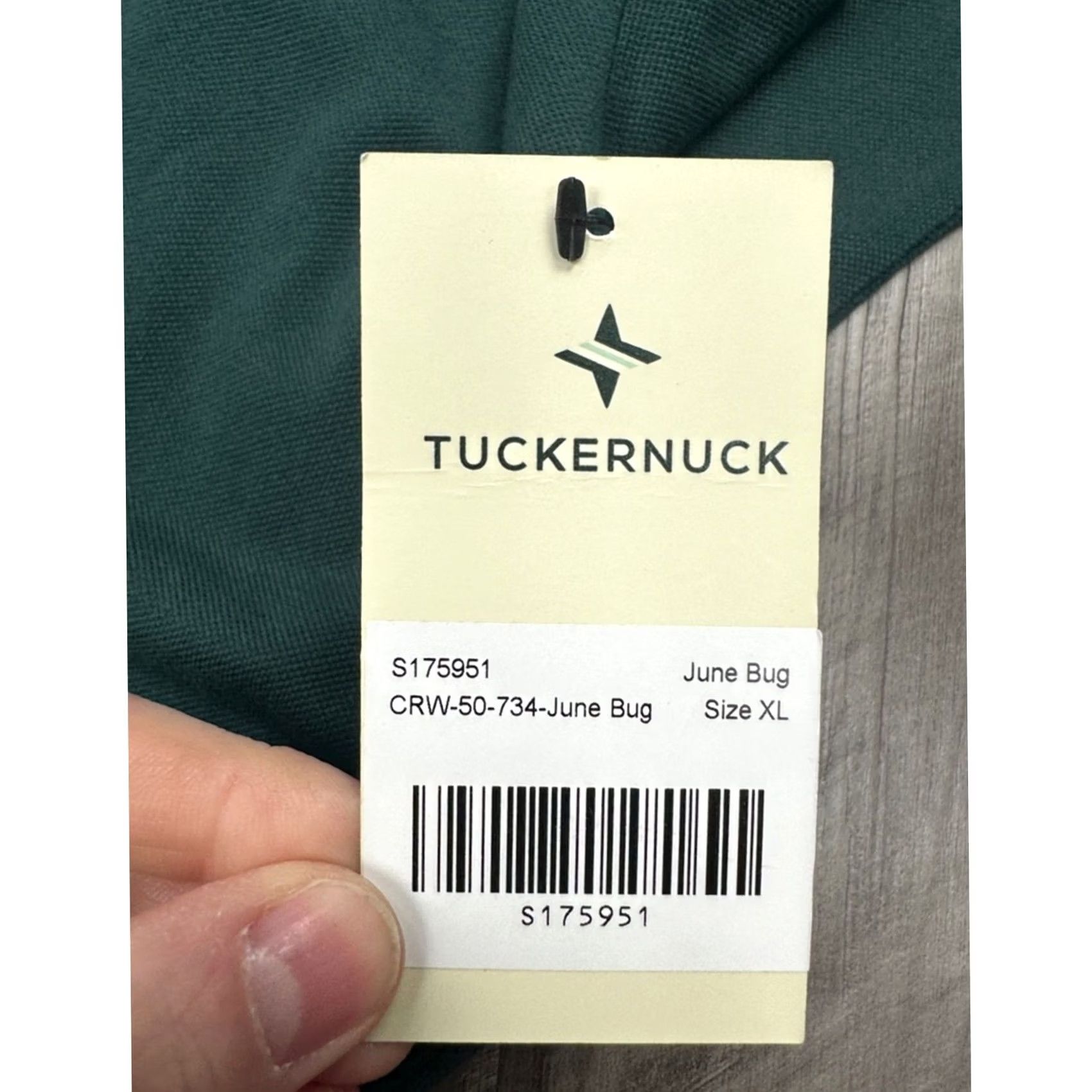 Vintage Tuckernuck Shirt Dress XL Womens June Bug Green Long Sleeve Polo Shirt Dress Size XL / US 12-14 / IT 48-50 - 7 Thumbnail